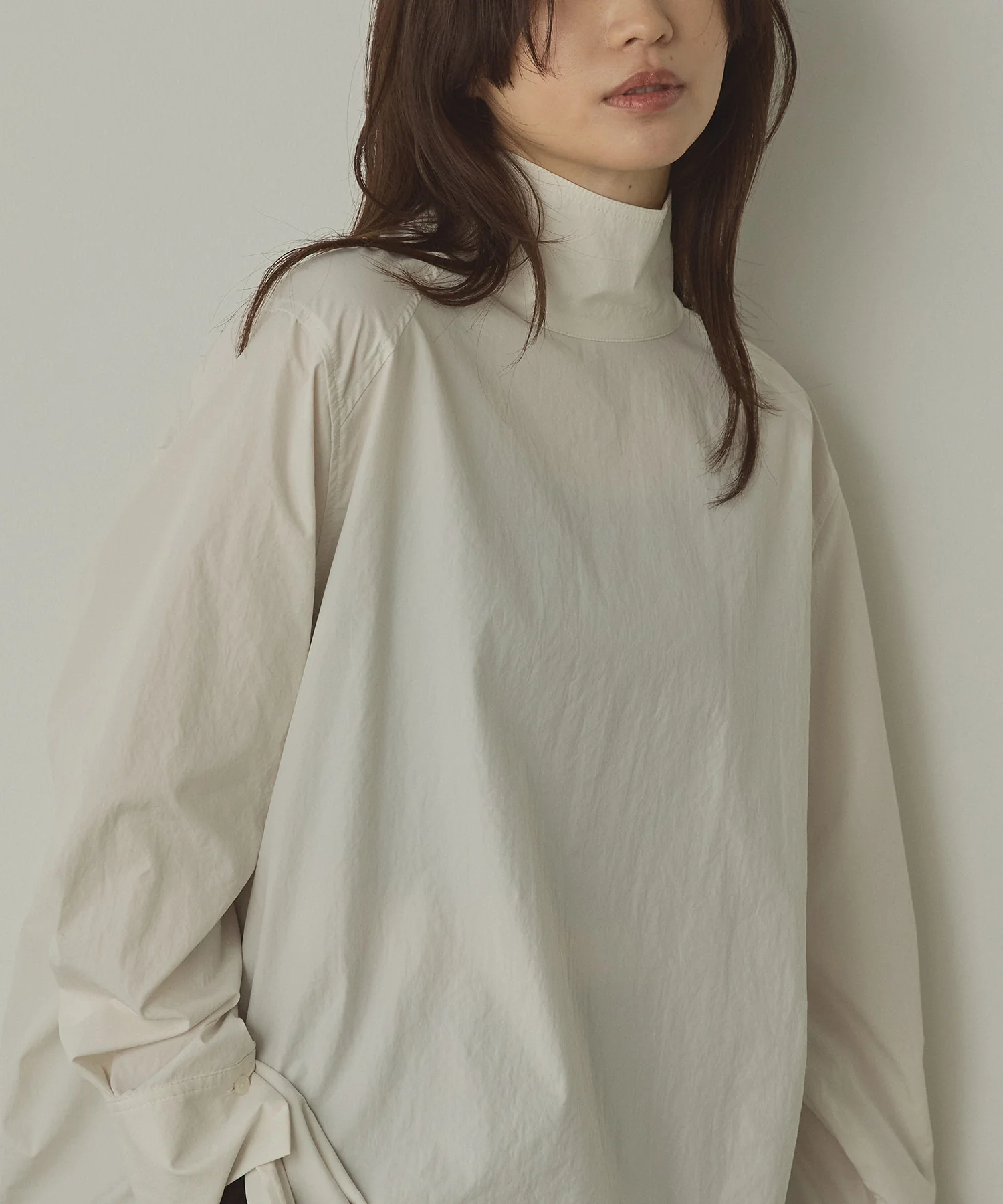 2WAY ハイネックシャツ