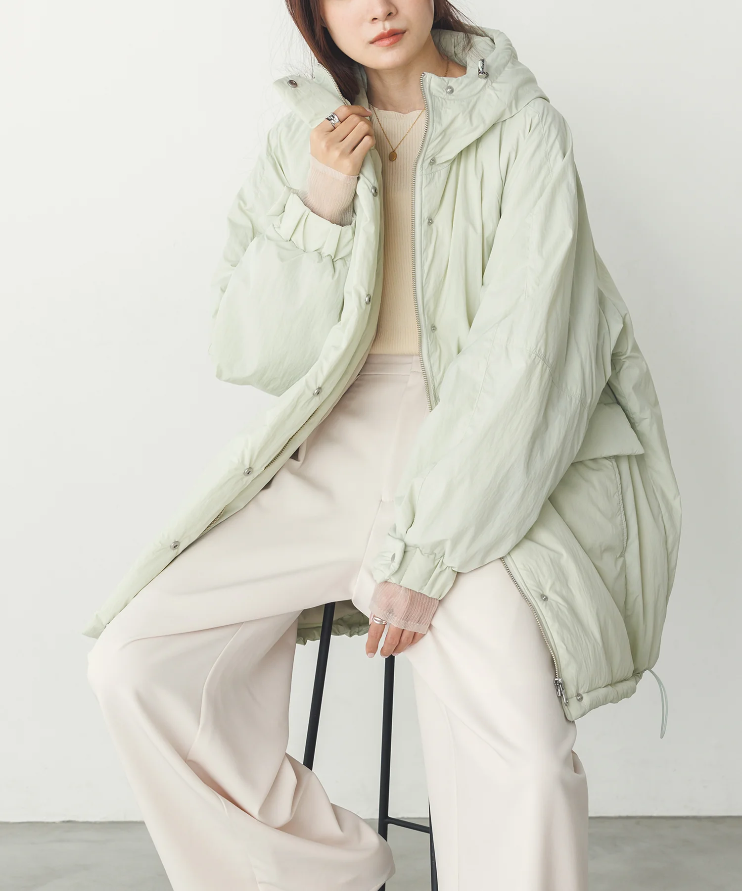 中綿ミディアム フードコート