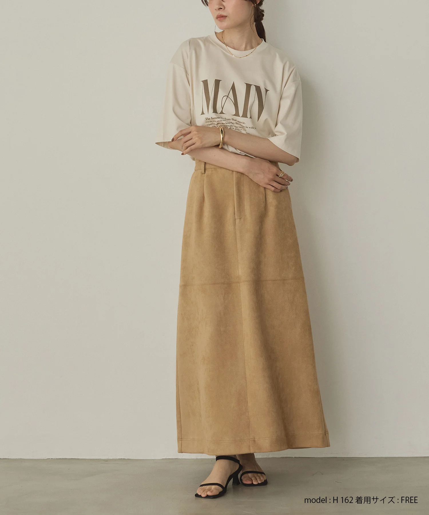 ロゴプリント 半袖T