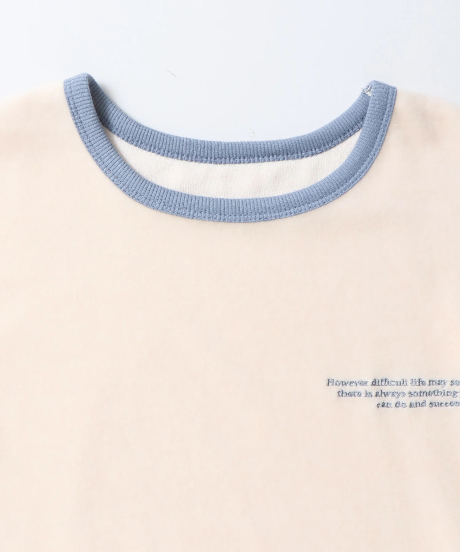 ベロア リンガーTシャツ