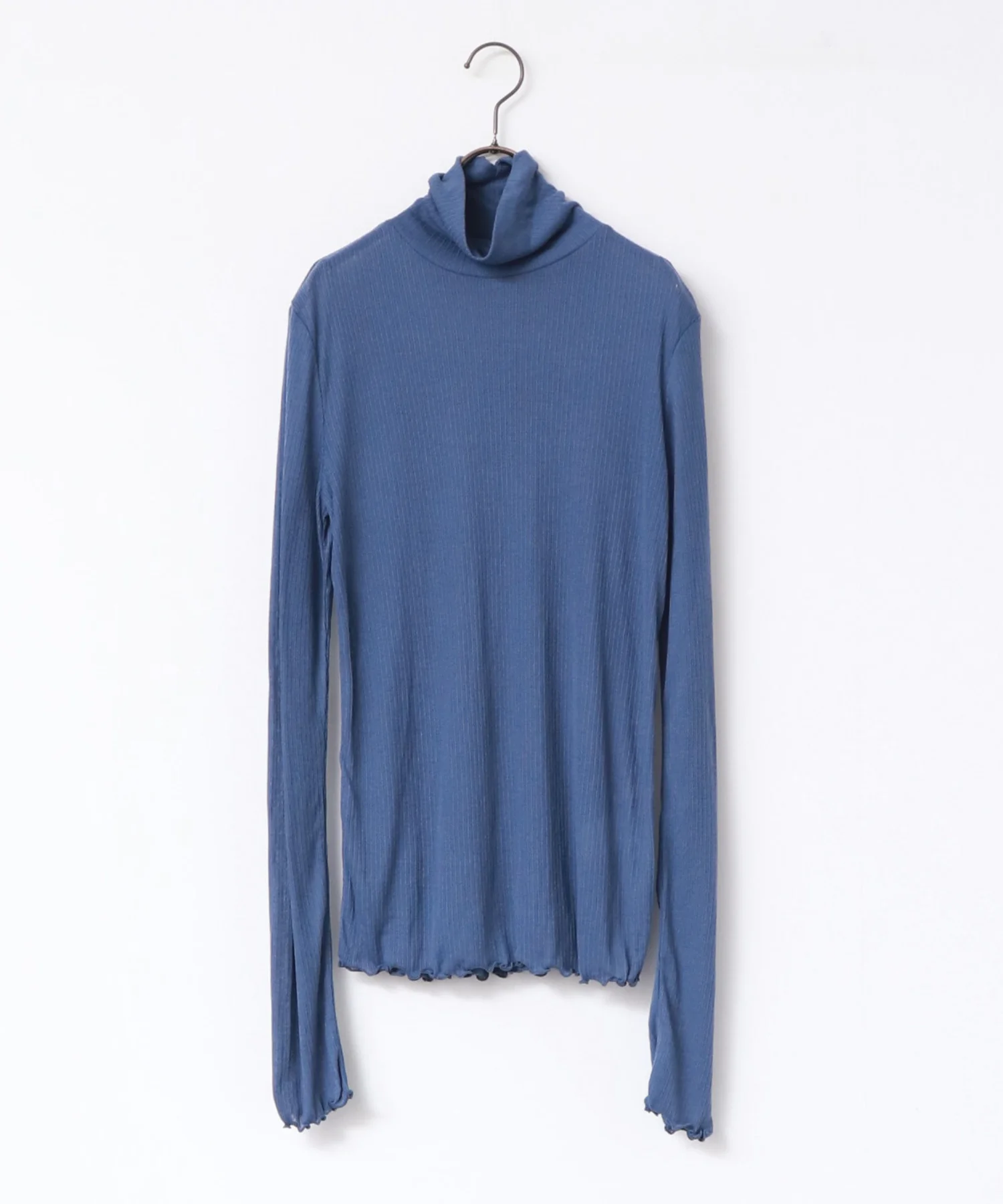 タートルネックシアートップス