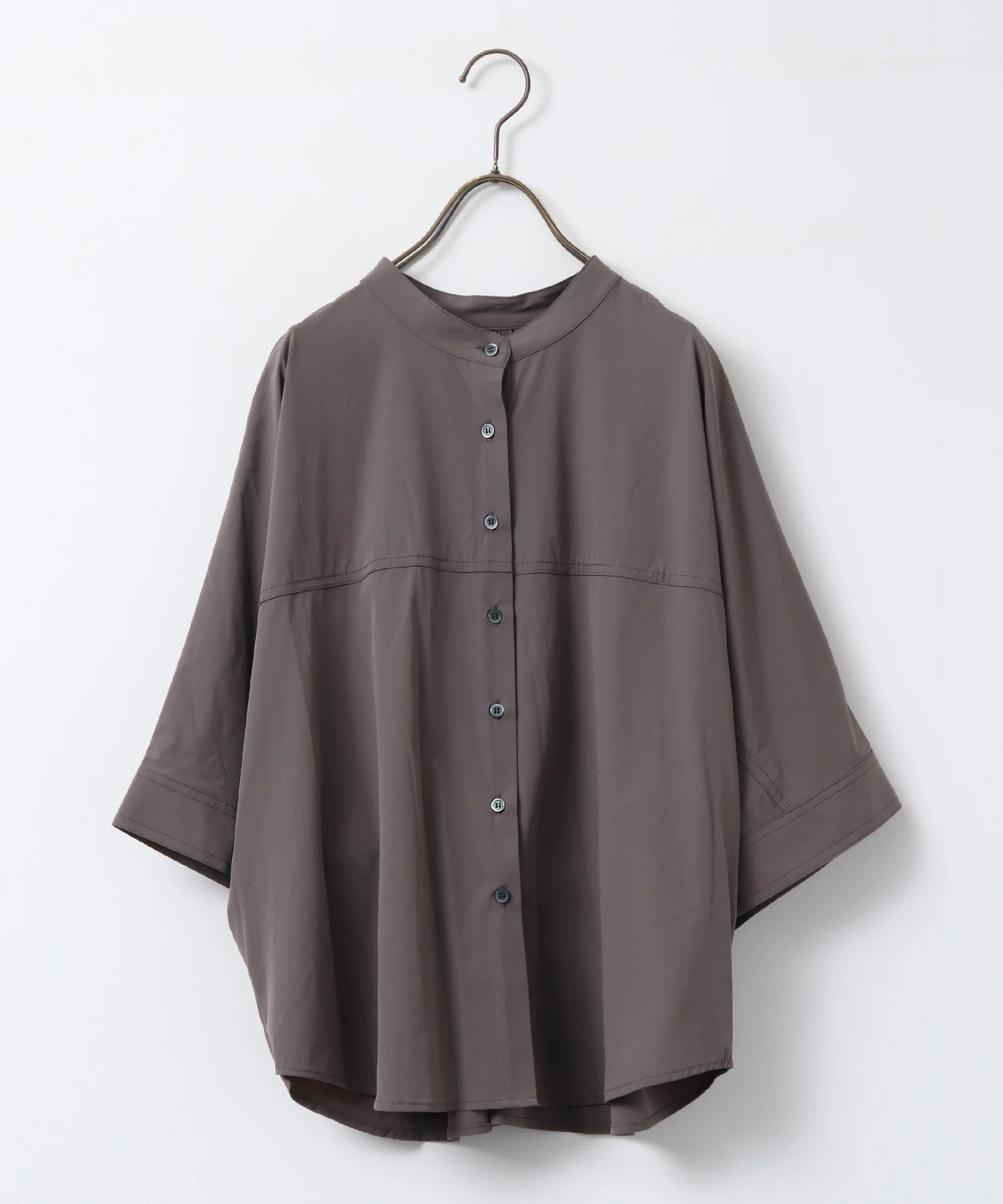 【接触冷感】ドルマンシャツ