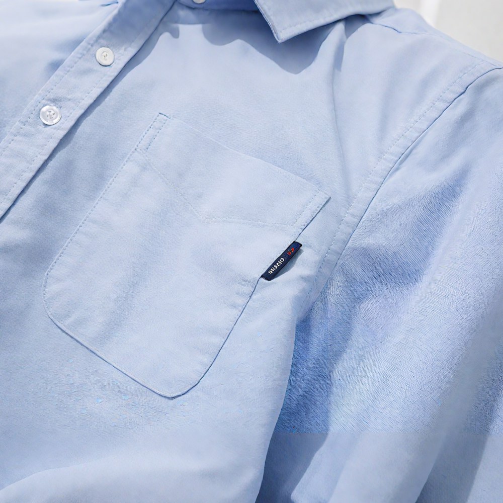 エルボーパッチペイズリー柄　オックスフォードシャツ