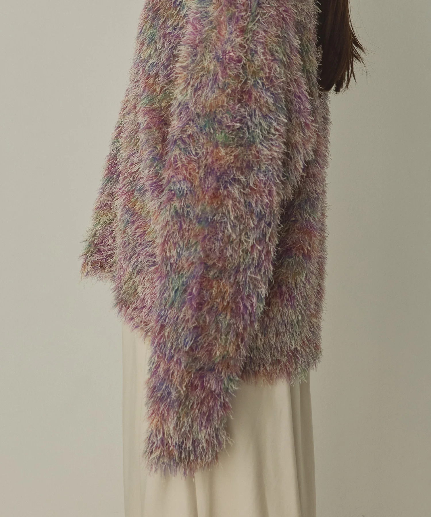 ミックス シャギーニット