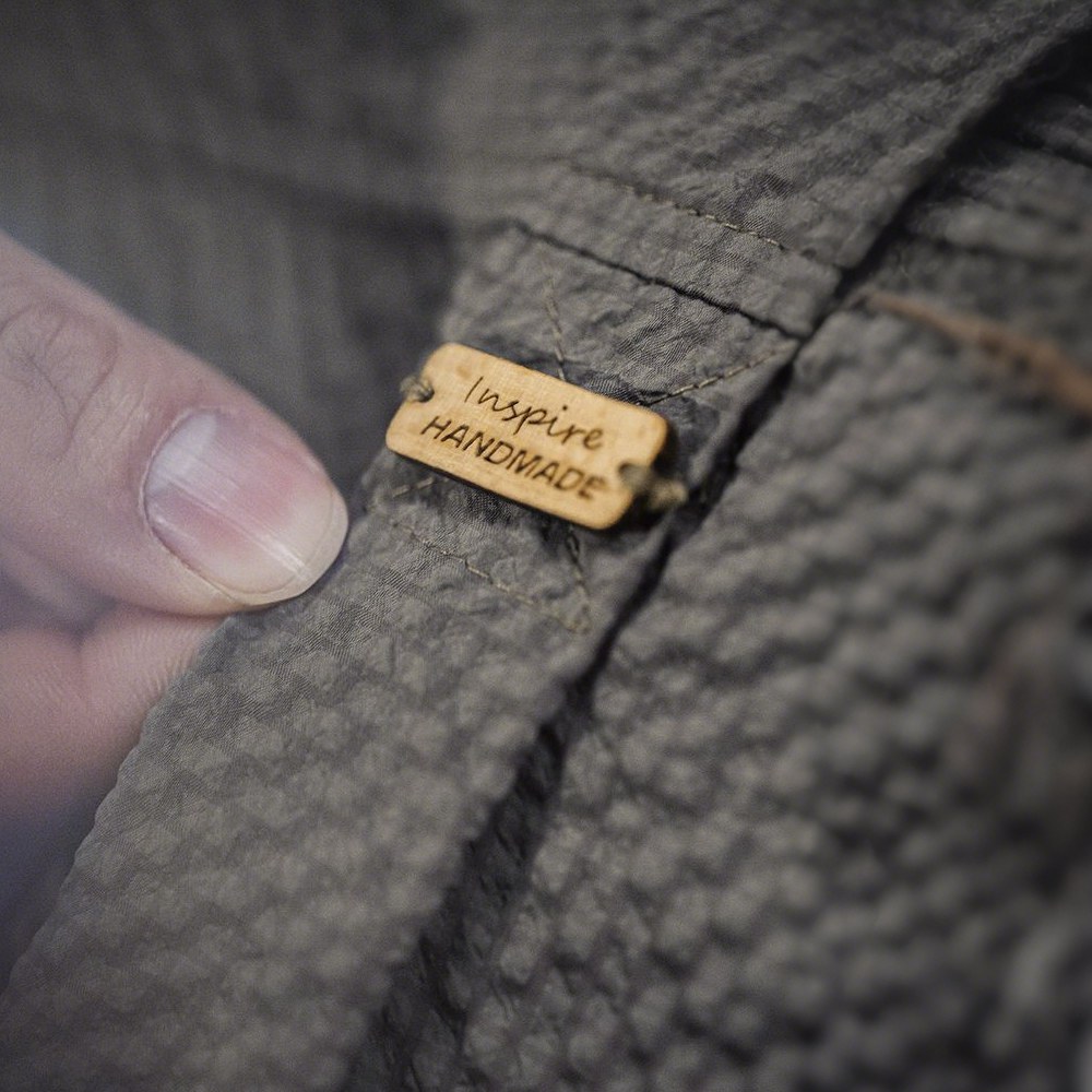 通気＆軽量シアサッカーミリタリー半袖シャツ