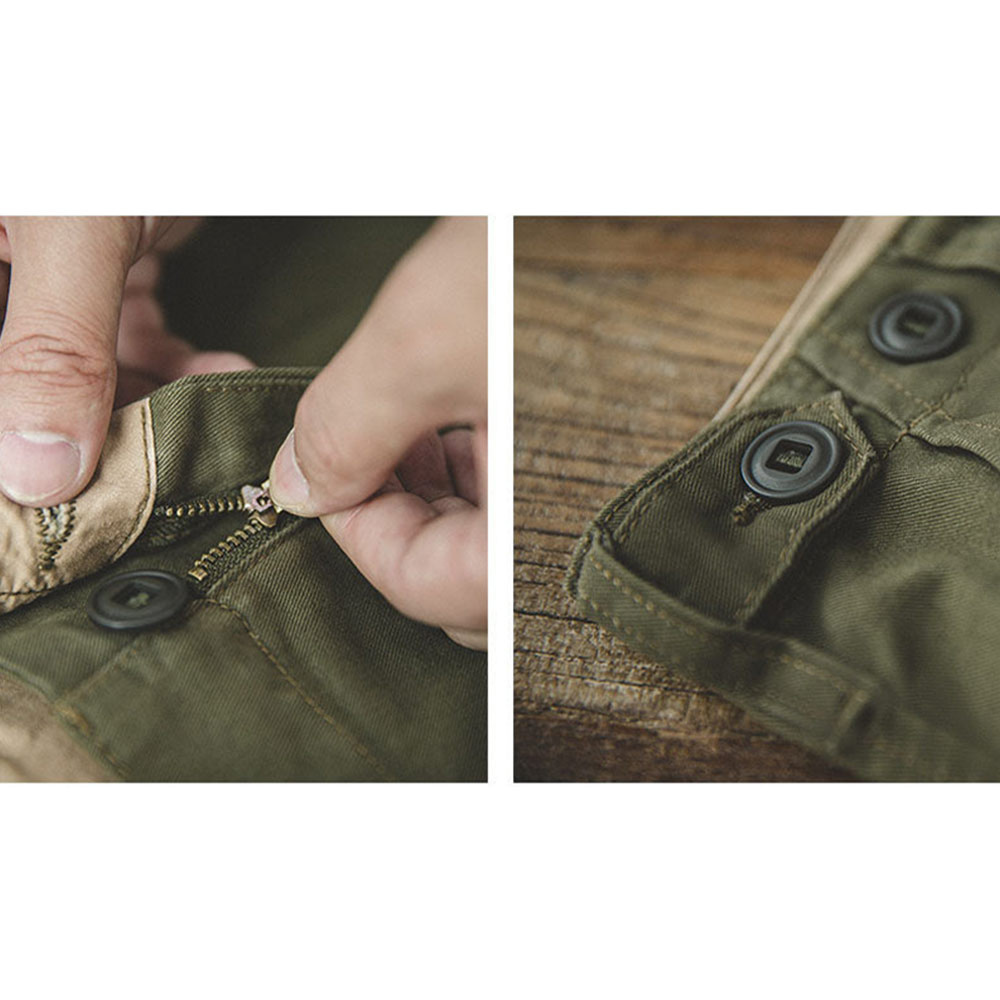 イギリス海軍ワークパンツ　チノ生地