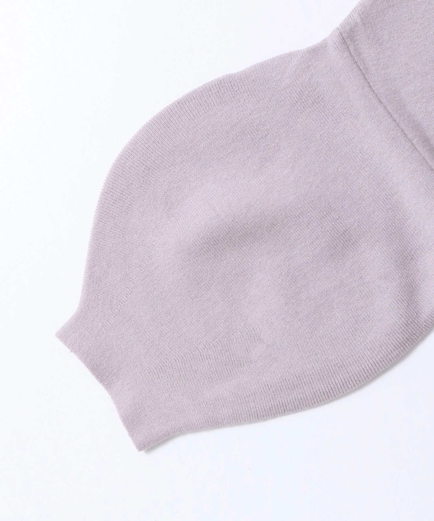 【静電気防止】やわもちヤーン 2WAY 袖ぽわんニット