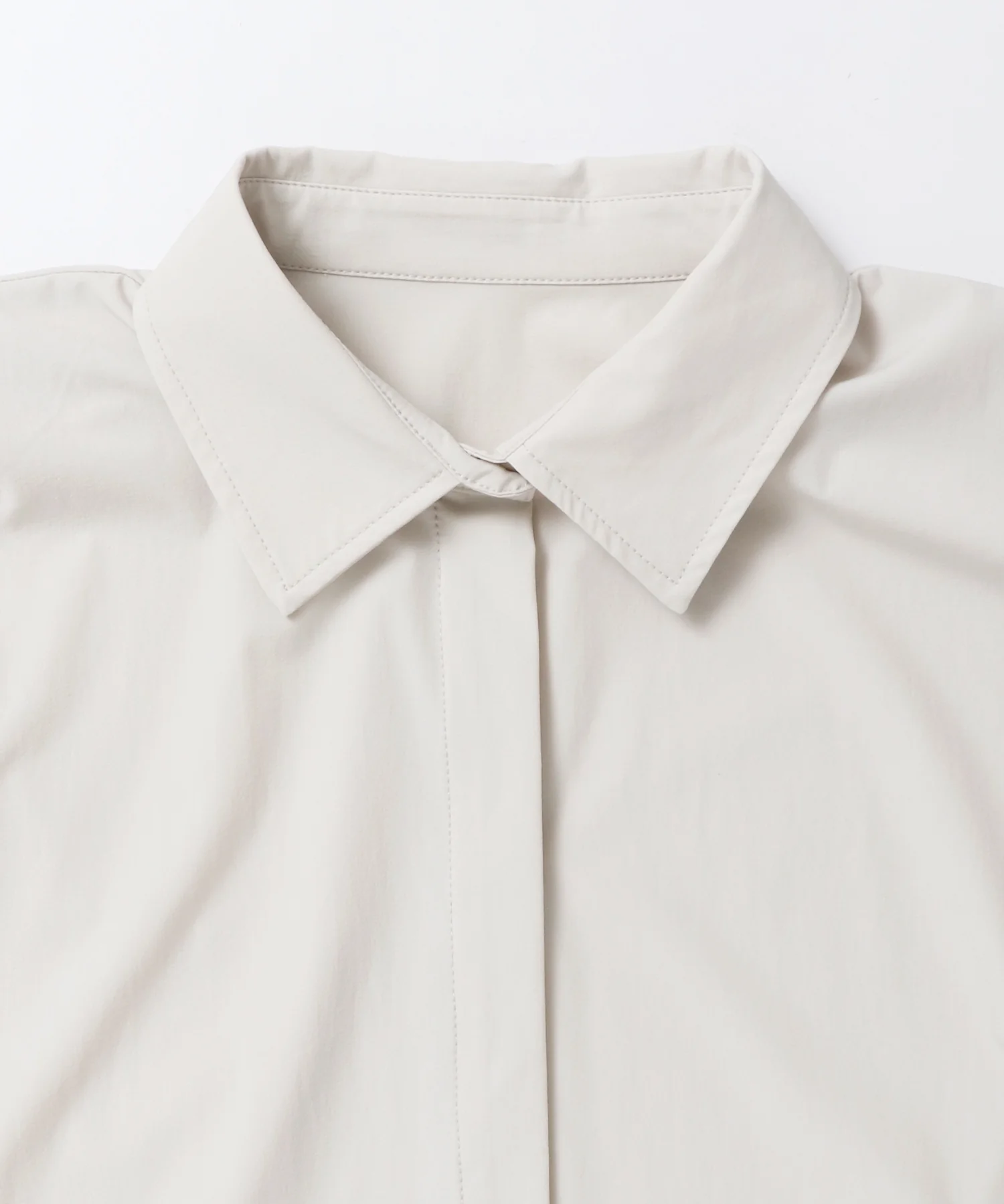 【接触冷感】 パフスリーブシャツ