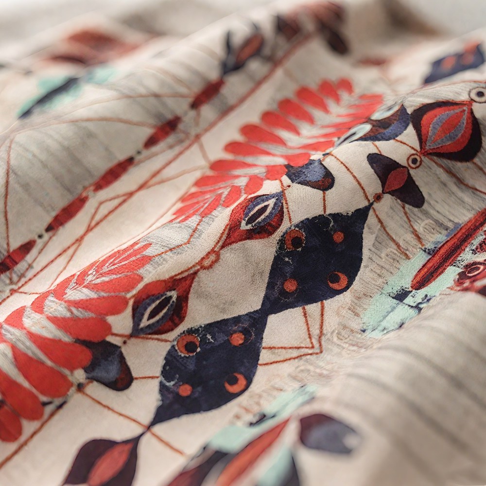 1950sレトロ風総柄アロハシャツ