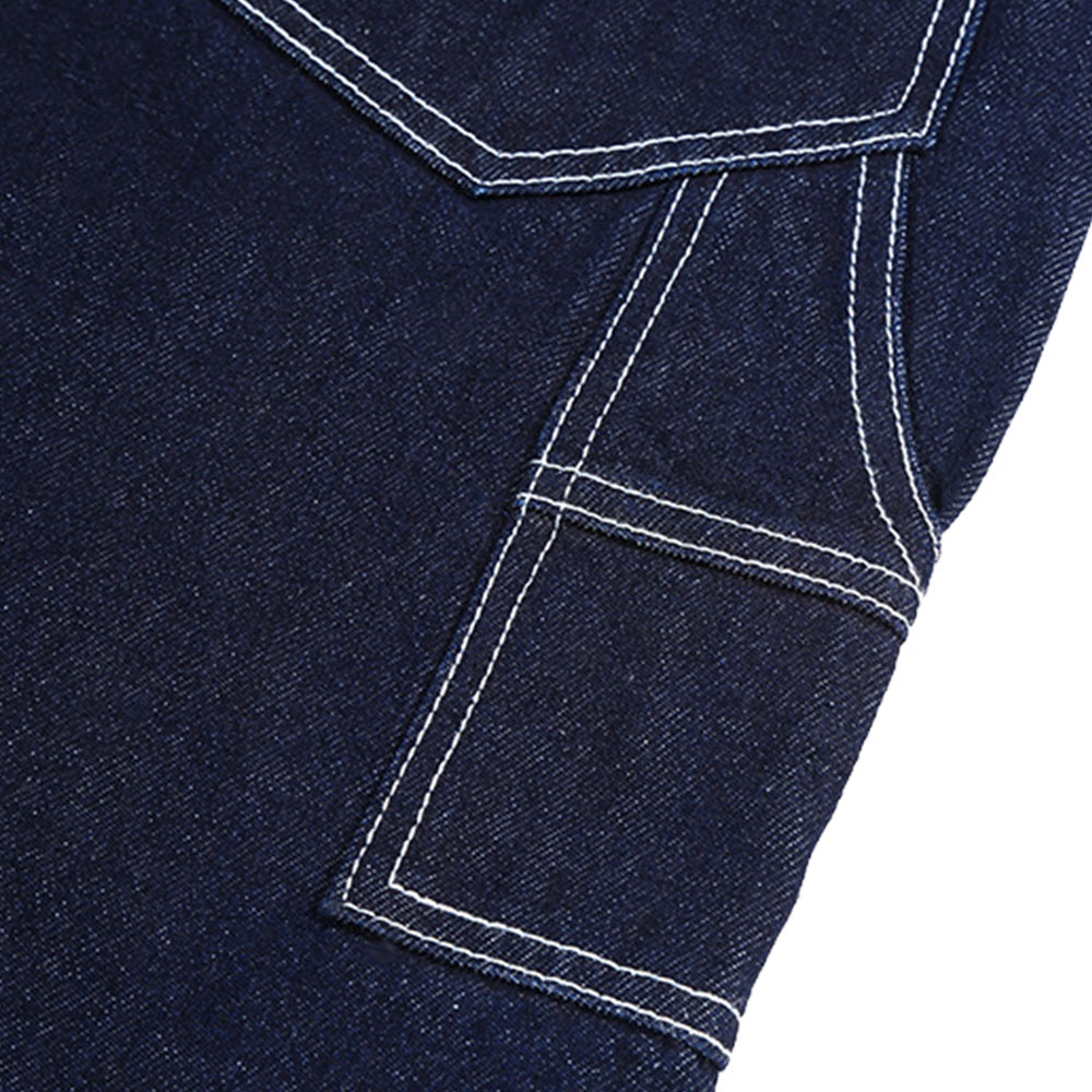 原色デニムオーバーオール