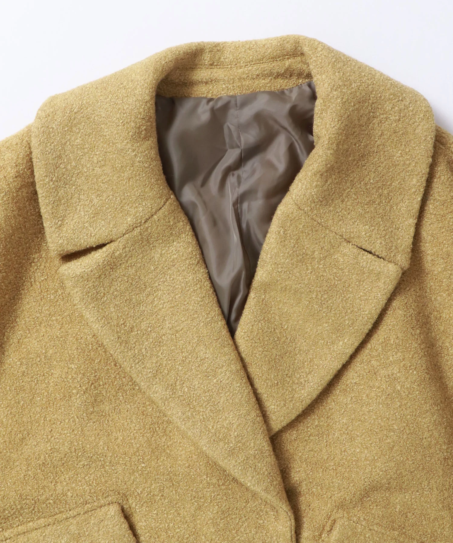 ミニブークレ オーバージャケット