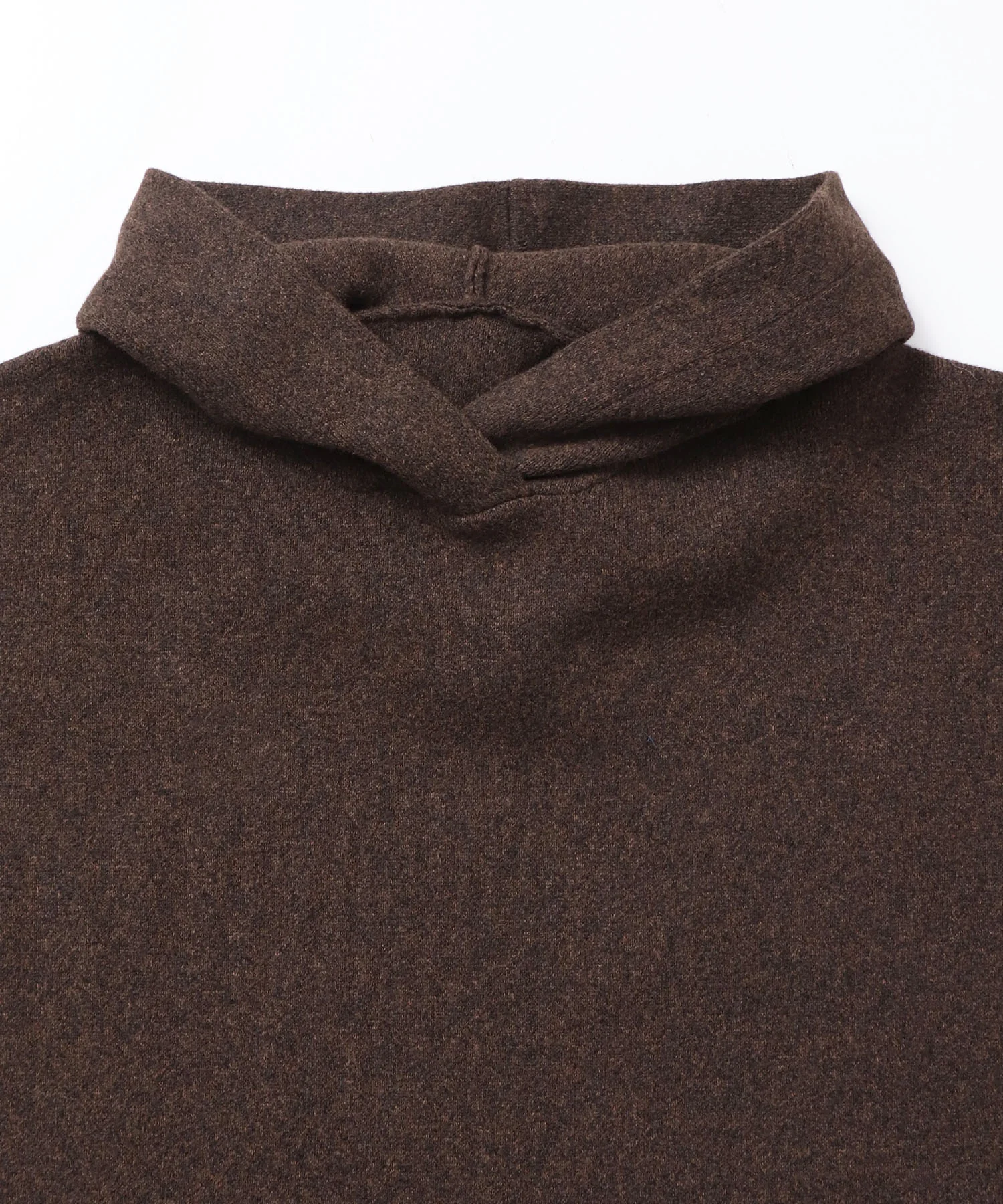 ニット フードパーカー