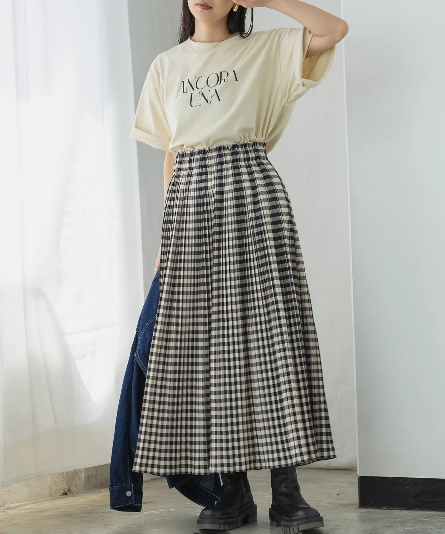 プリーツスカート