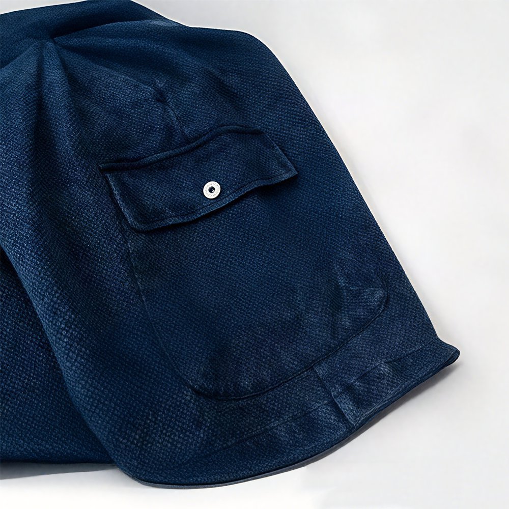 藍染こめつぶおりワークショーツ