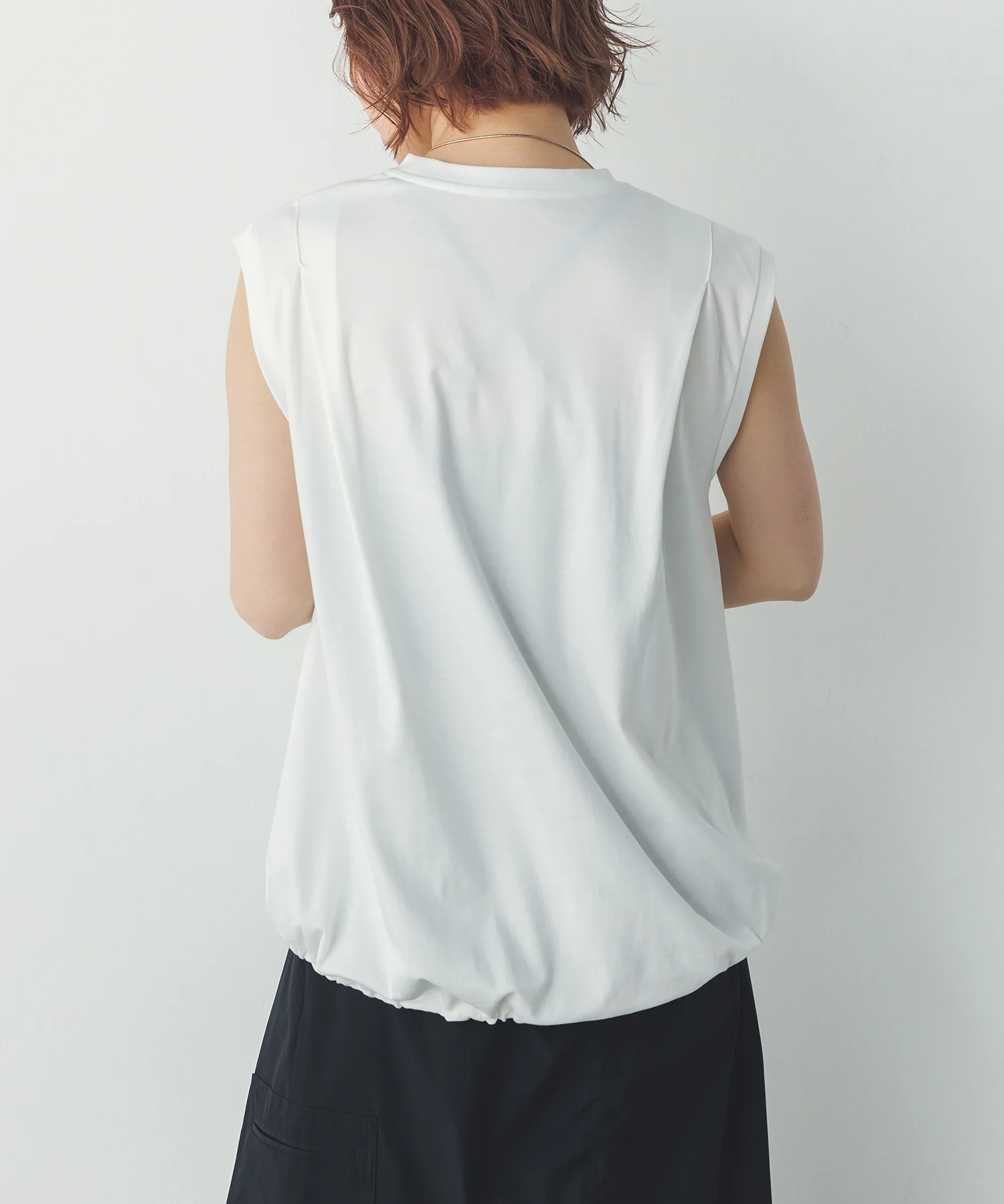 裾バルーン フレンチTシャツ