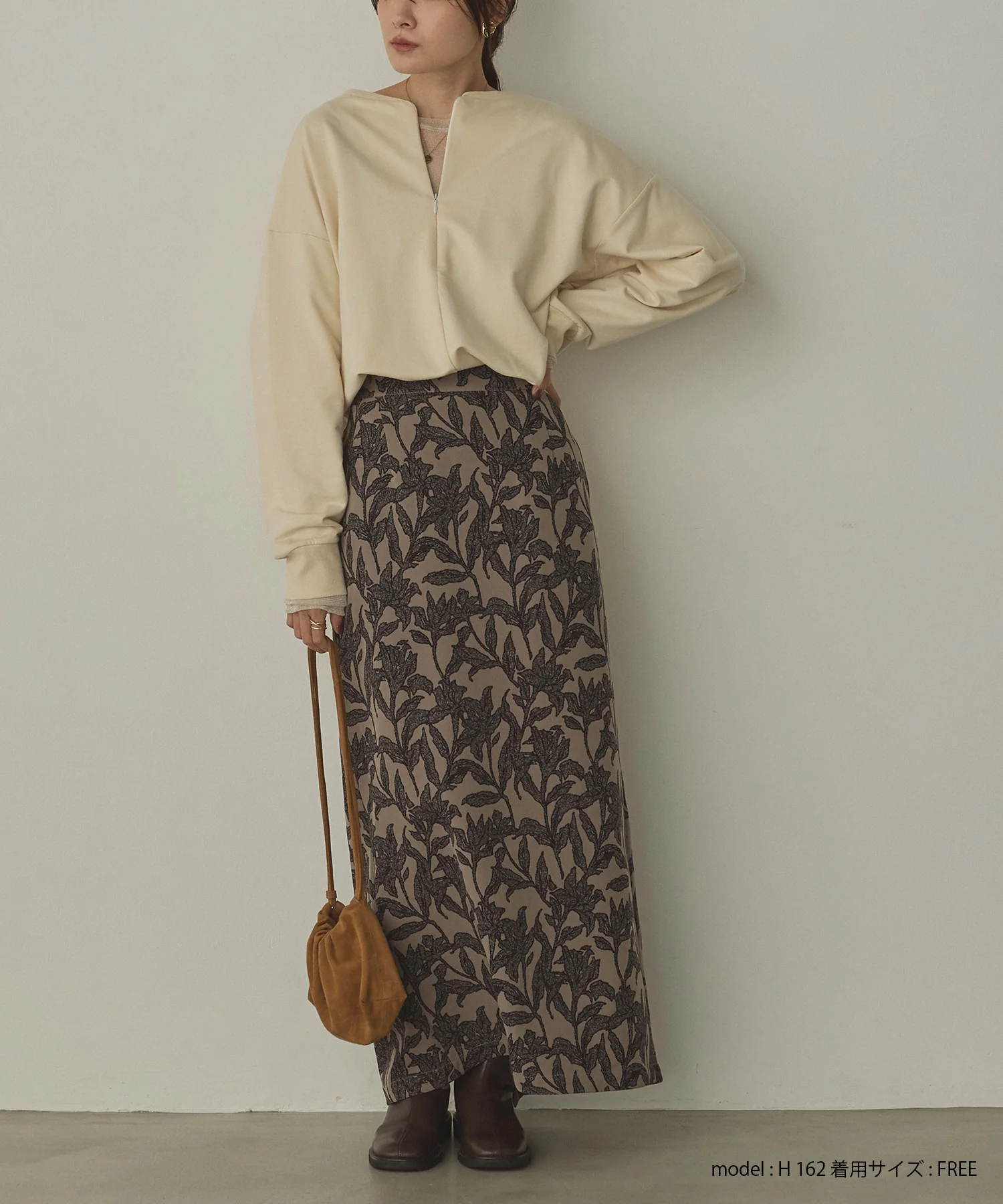 【WEB限定/別注】2WAY ハーフジップスウェット