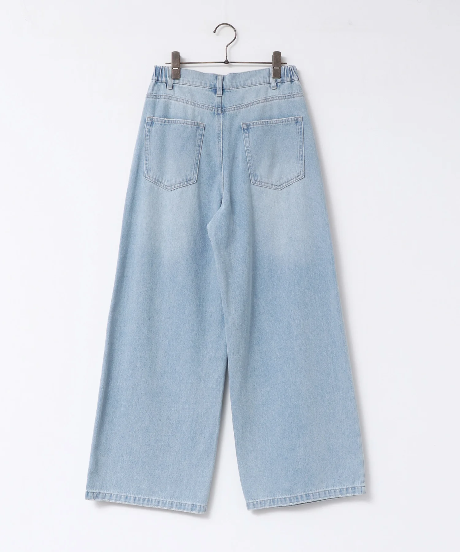 デニム/ツイル バギーパンツ