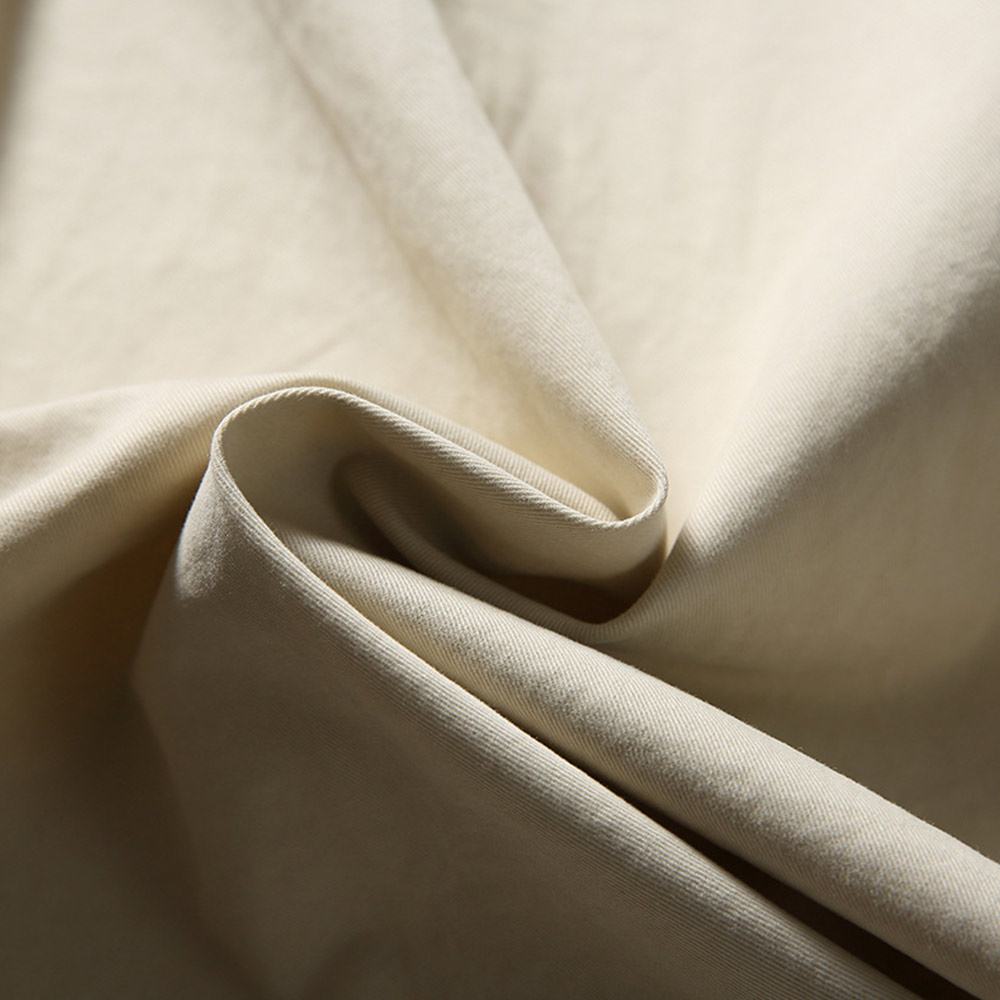 秋限定　アースカラー切り替えカジュアルシャツ