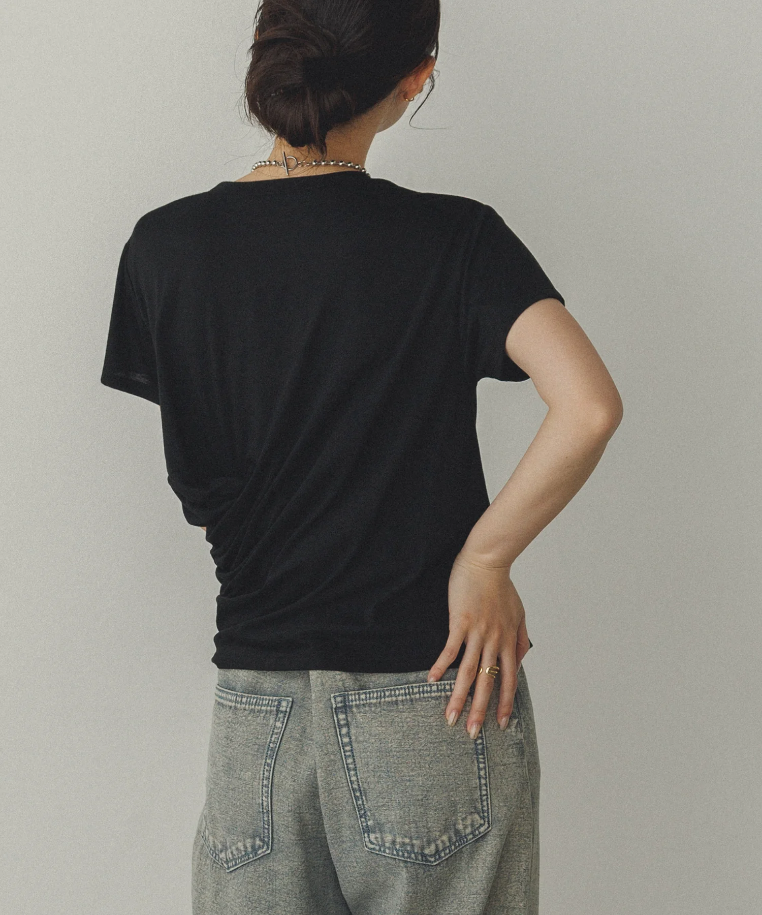 ドレープ デザイントップス