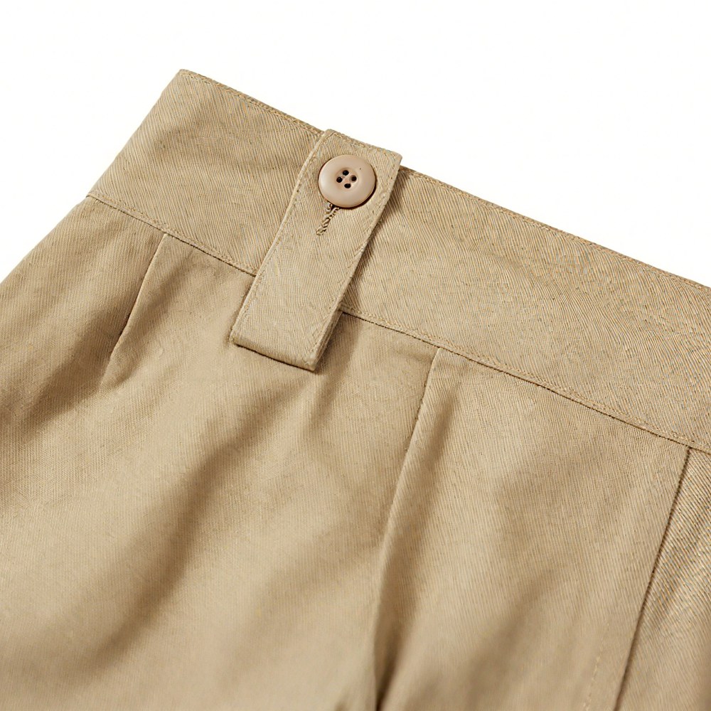 グルカ風バミューダカジュアルパンツ
