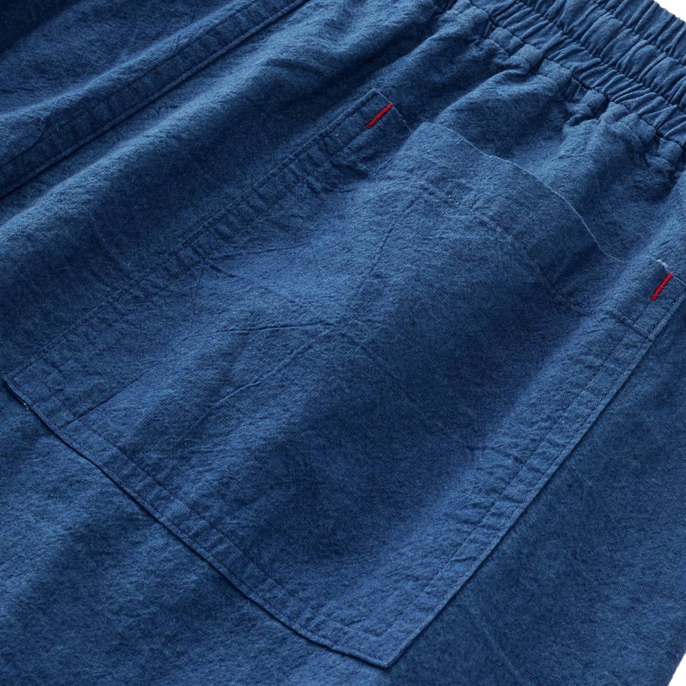 藍染 メンズコットンワイドパンツ