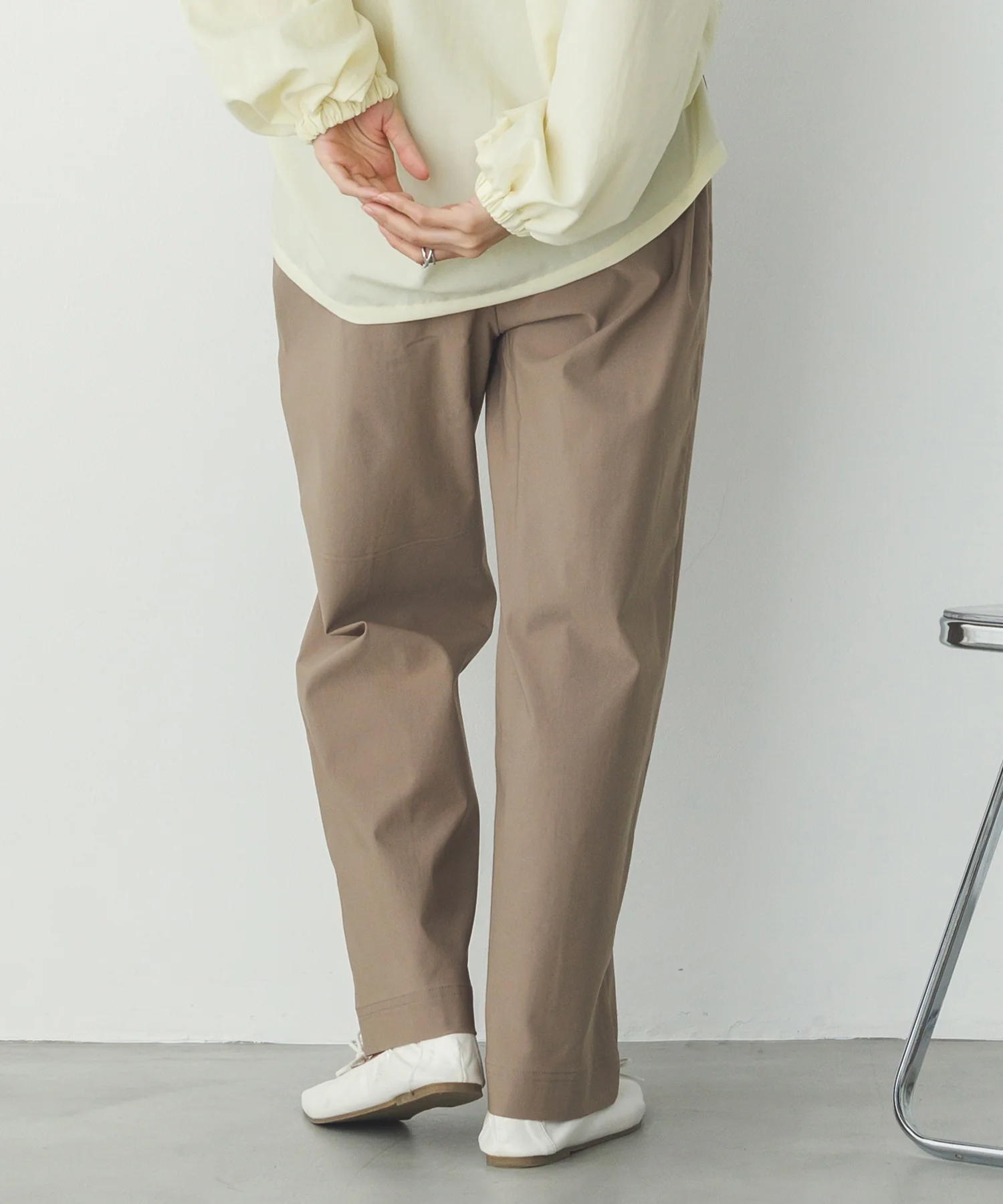 【ストレッチ】バリラク ストレートパンツ