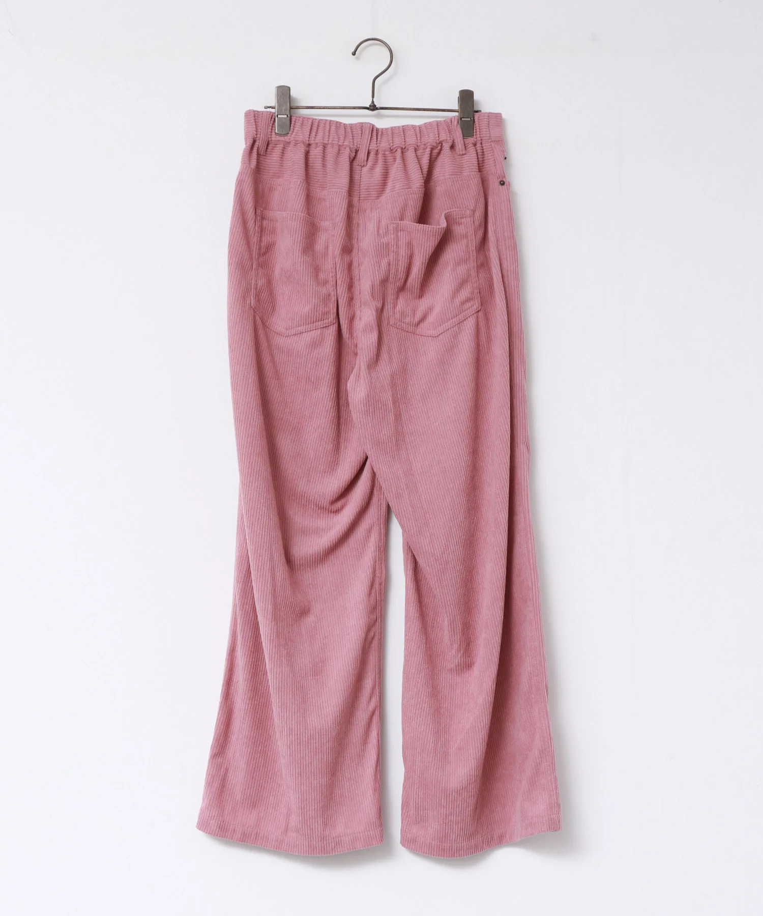 コーデュロイ ワイドストレートパンツ