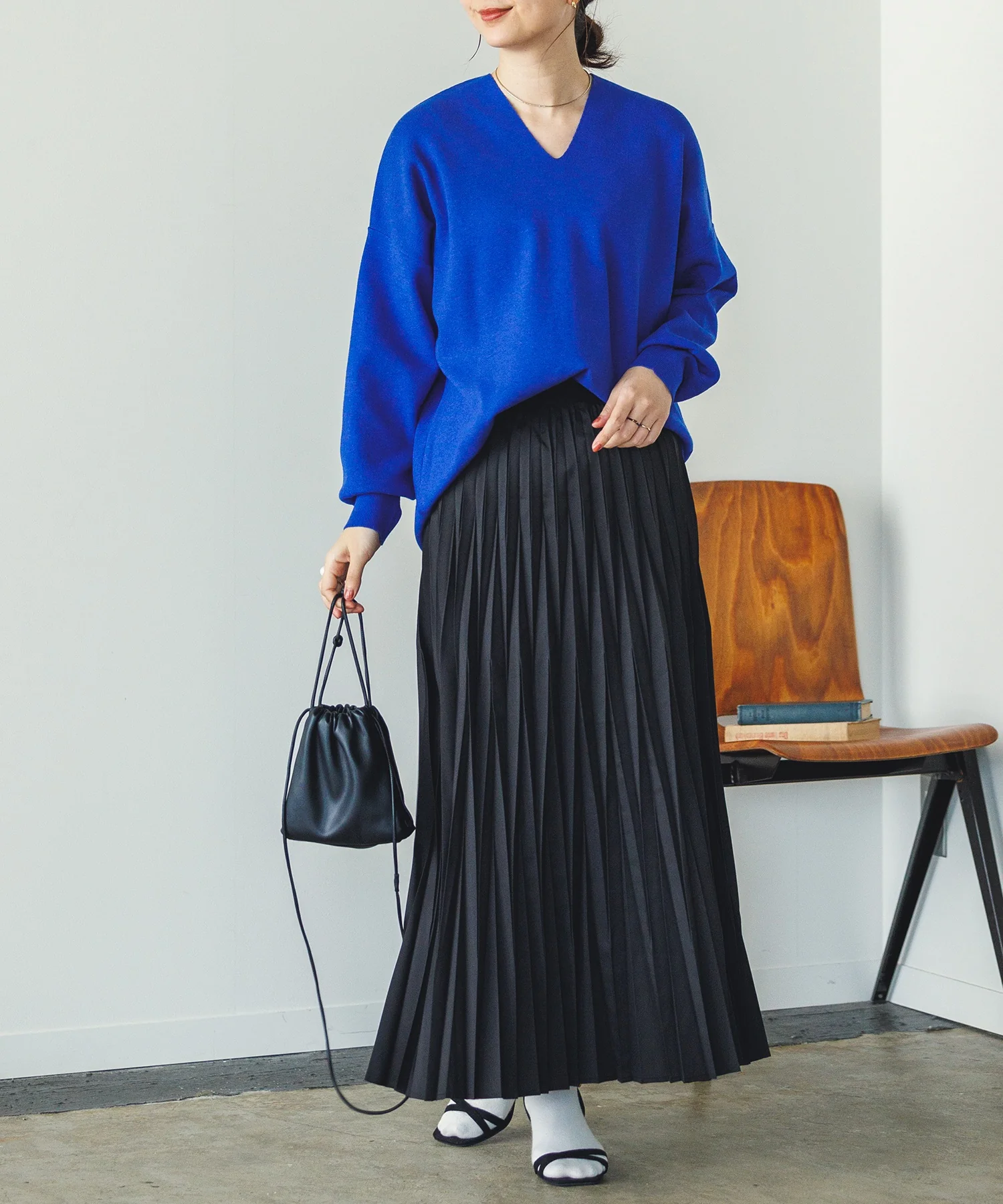 メモリープリーツスカート