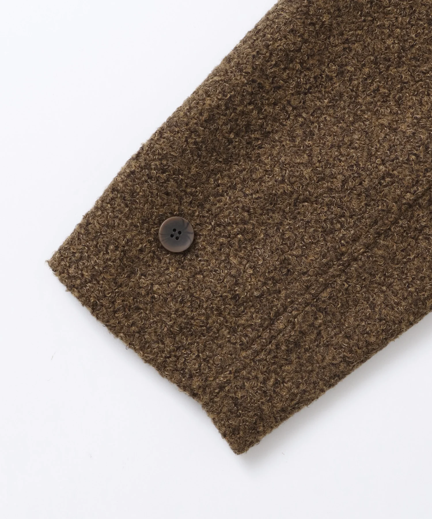 くるくるブークレ ミディアムコート