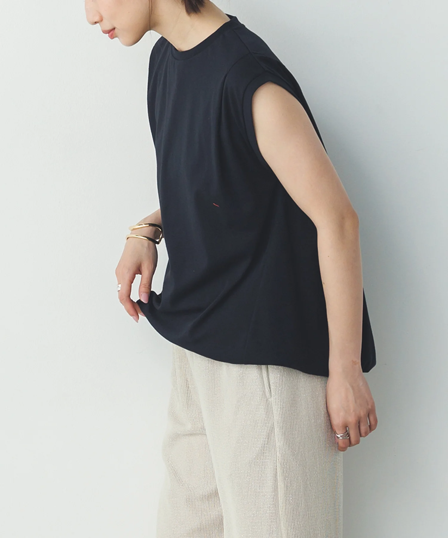 裾バルーン フレンチTシャツ