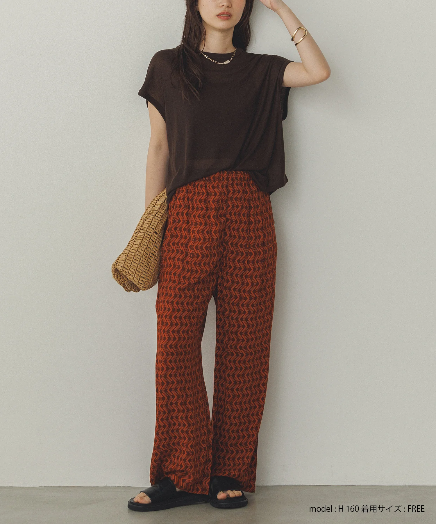 オーバーフレンチ シアーTシャツ