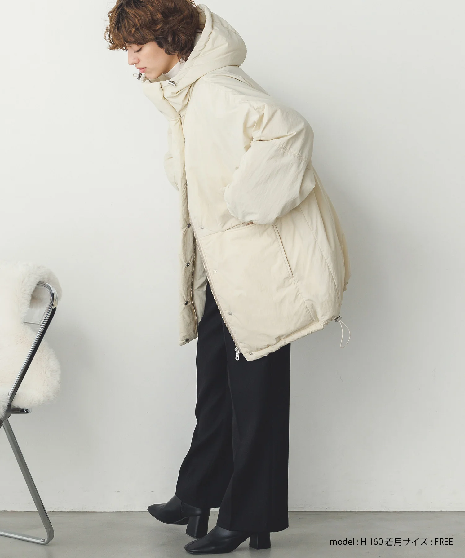 中綿ミディアム フードコート