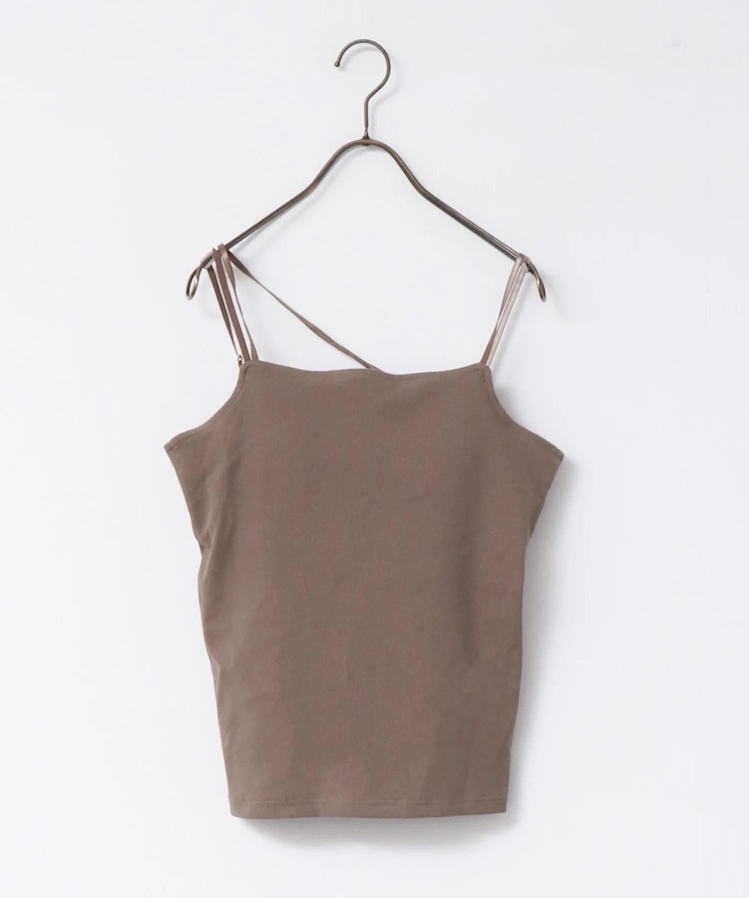 カップ付きアシメキャミソール