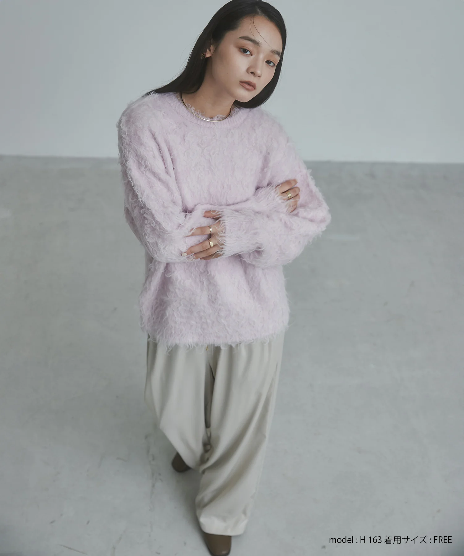 【WEB限定/別注】サテンパラシュートパンツ