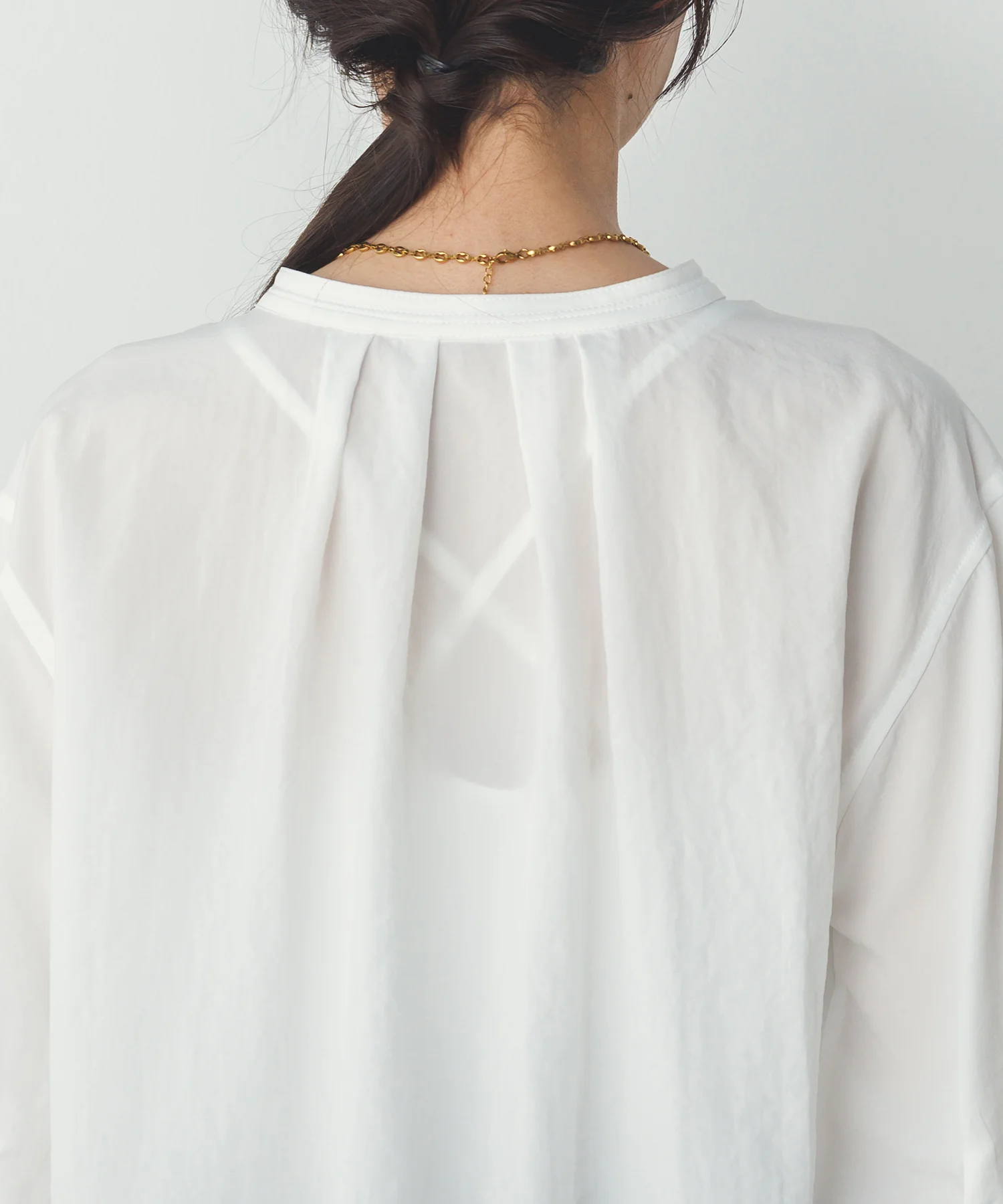 スパンローン カフスポイントシャツ