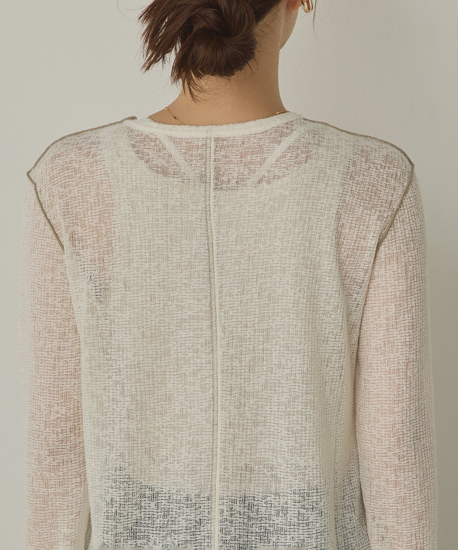 【新色追加】配色メロウ シアートップス