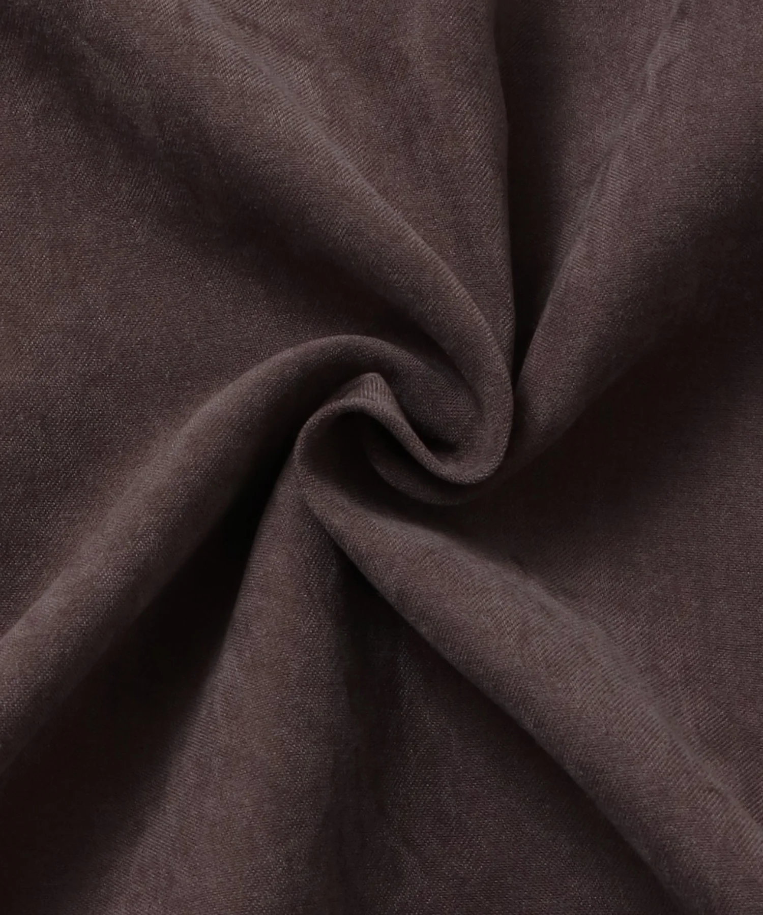 【WEB限定/別注】スウェードライク バンドカラーオーバーサイズシャツ