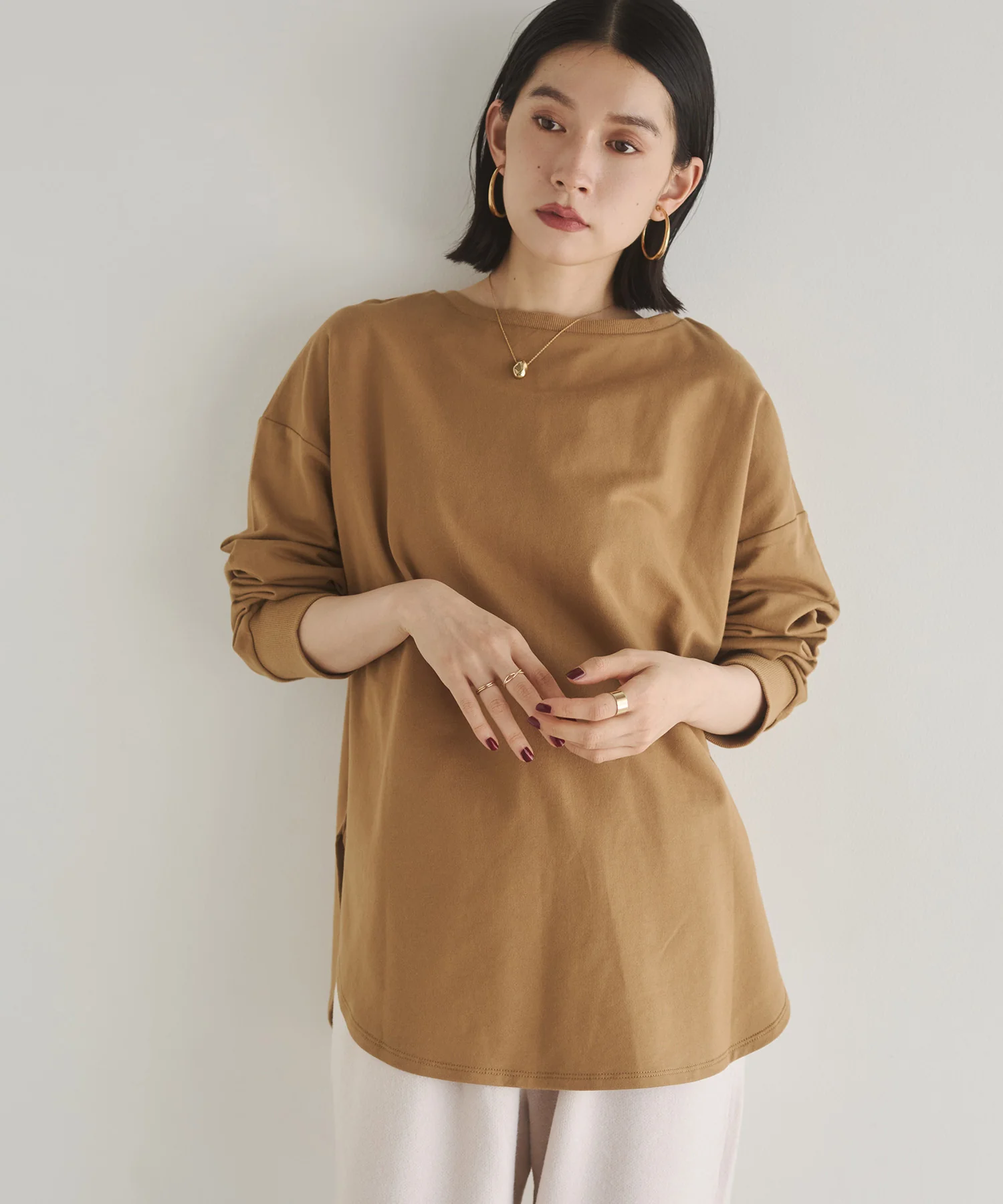 【WEB限定/別注】2WAY ハーフジップスウェット