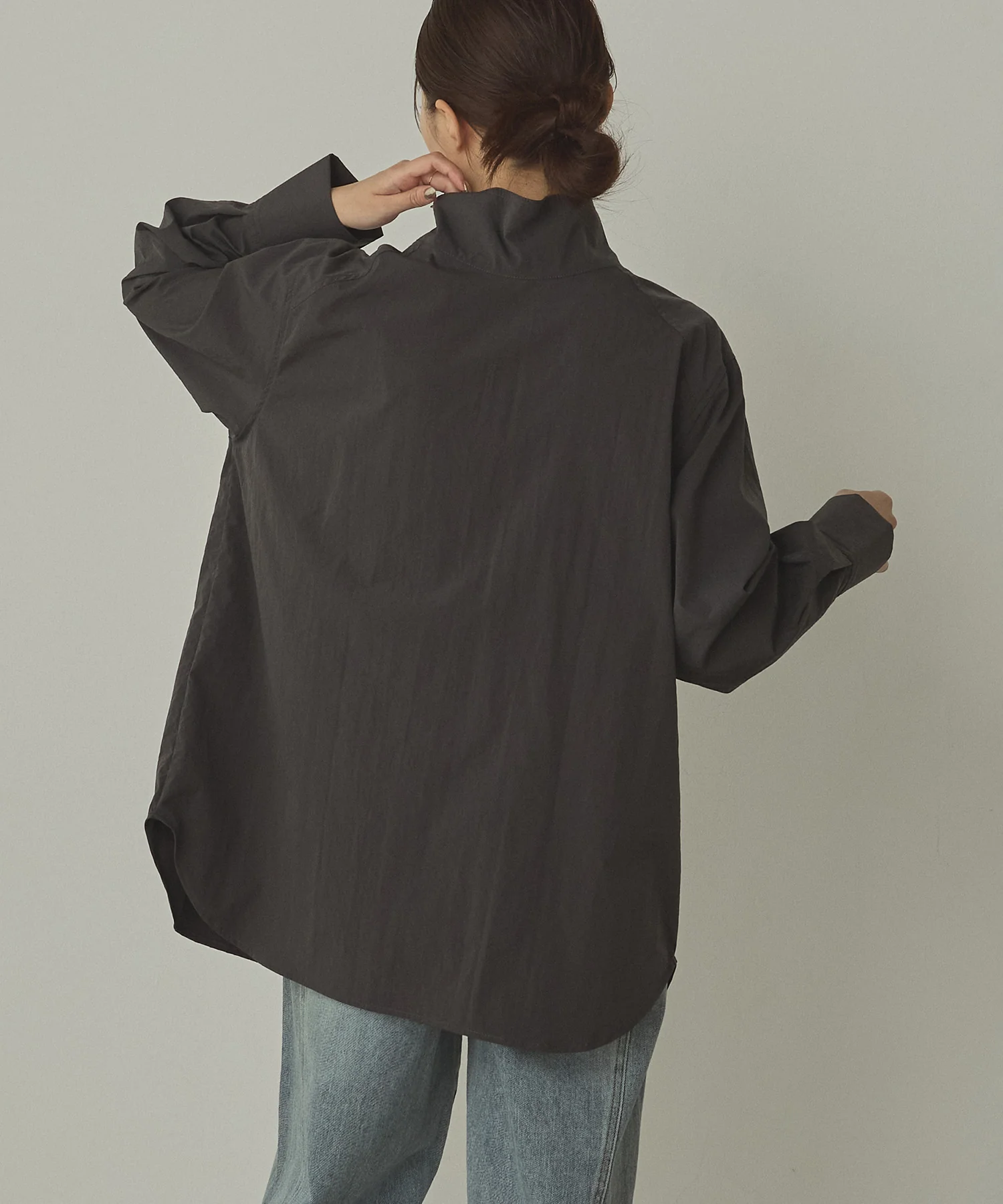 2WAY ハイネックシャツ