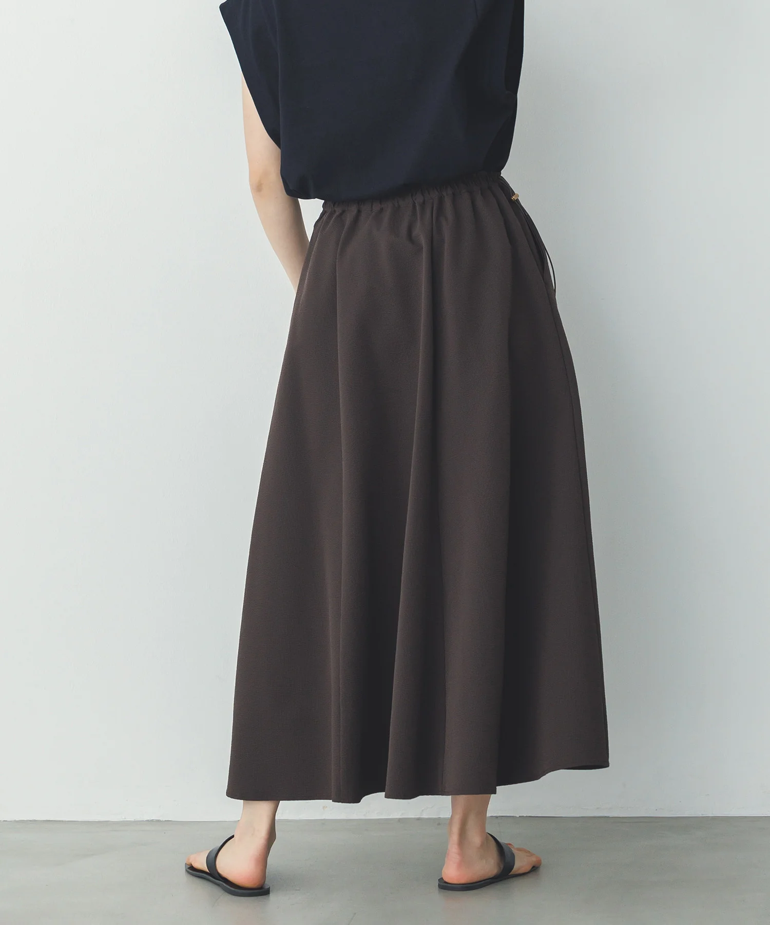 撥水 フレアスカート