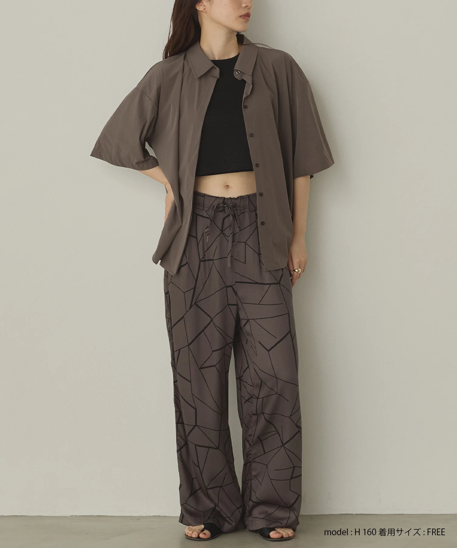 【新色追加】【接触冷感】 バックタックシャツ