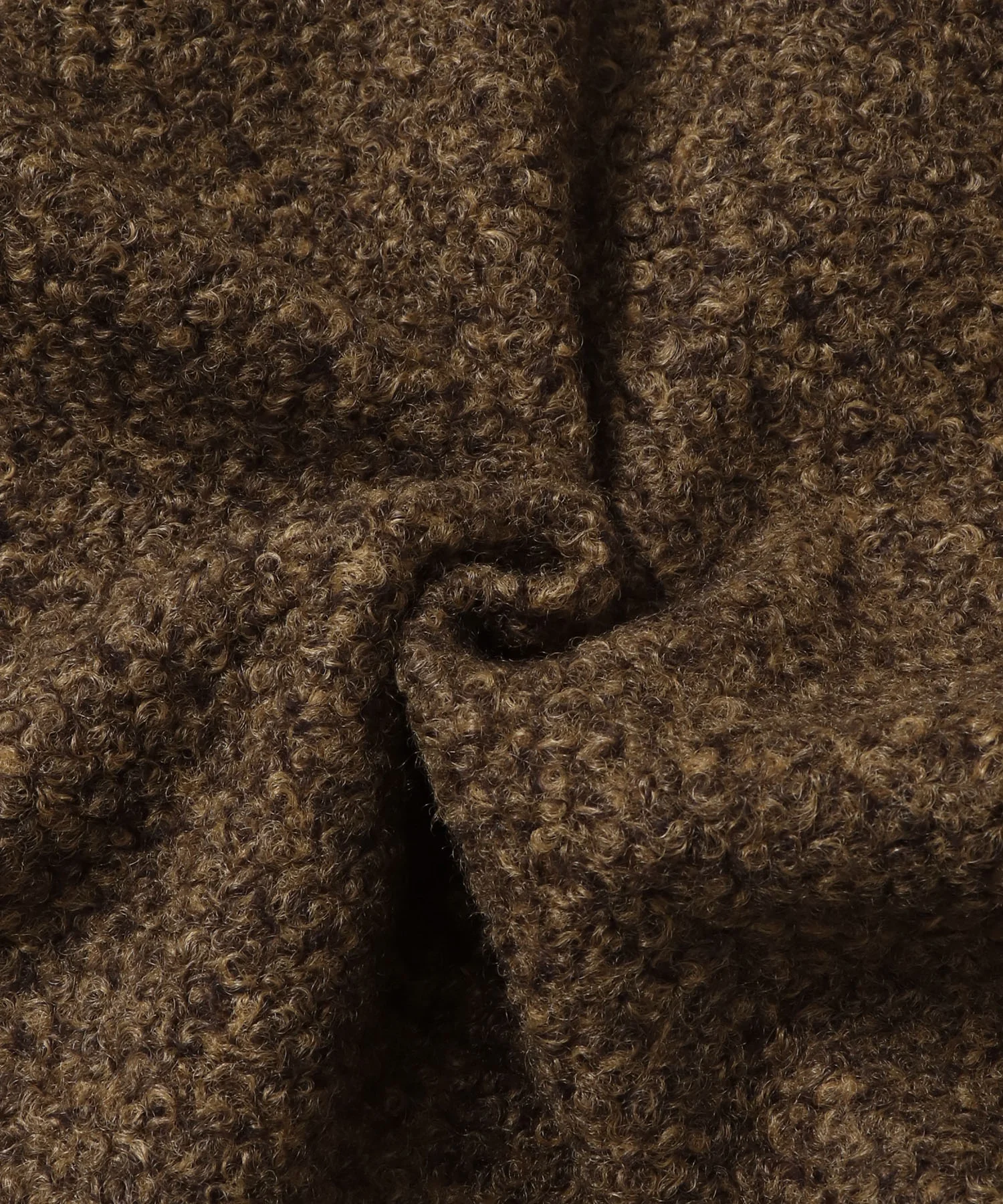 くるくるブークレ ショートブルゾン