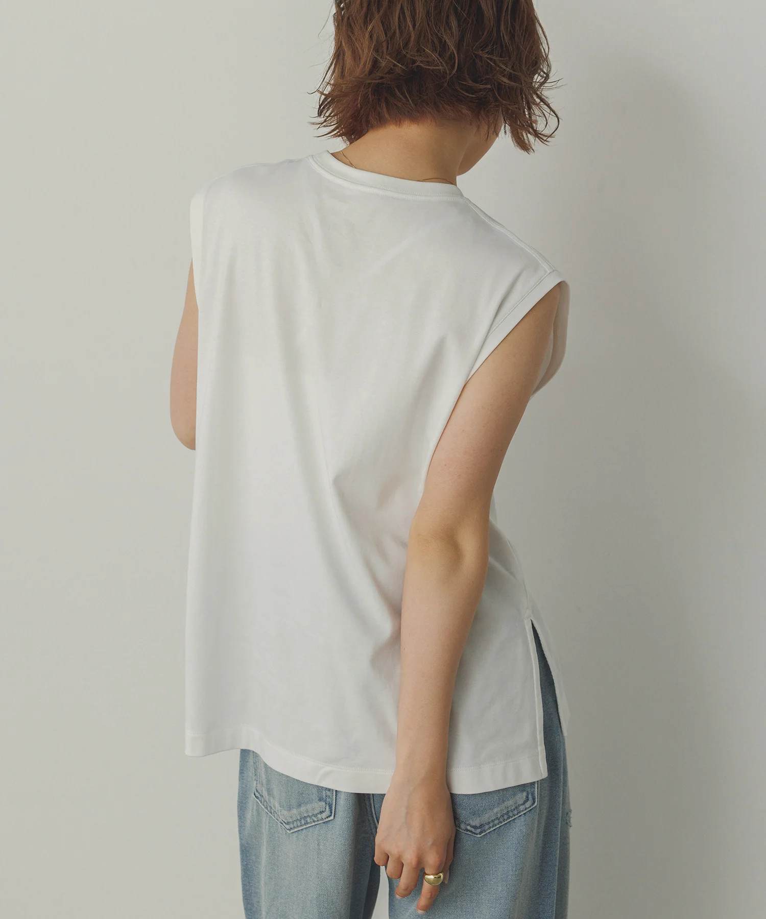 ミニロゴプリント フレンチトップス