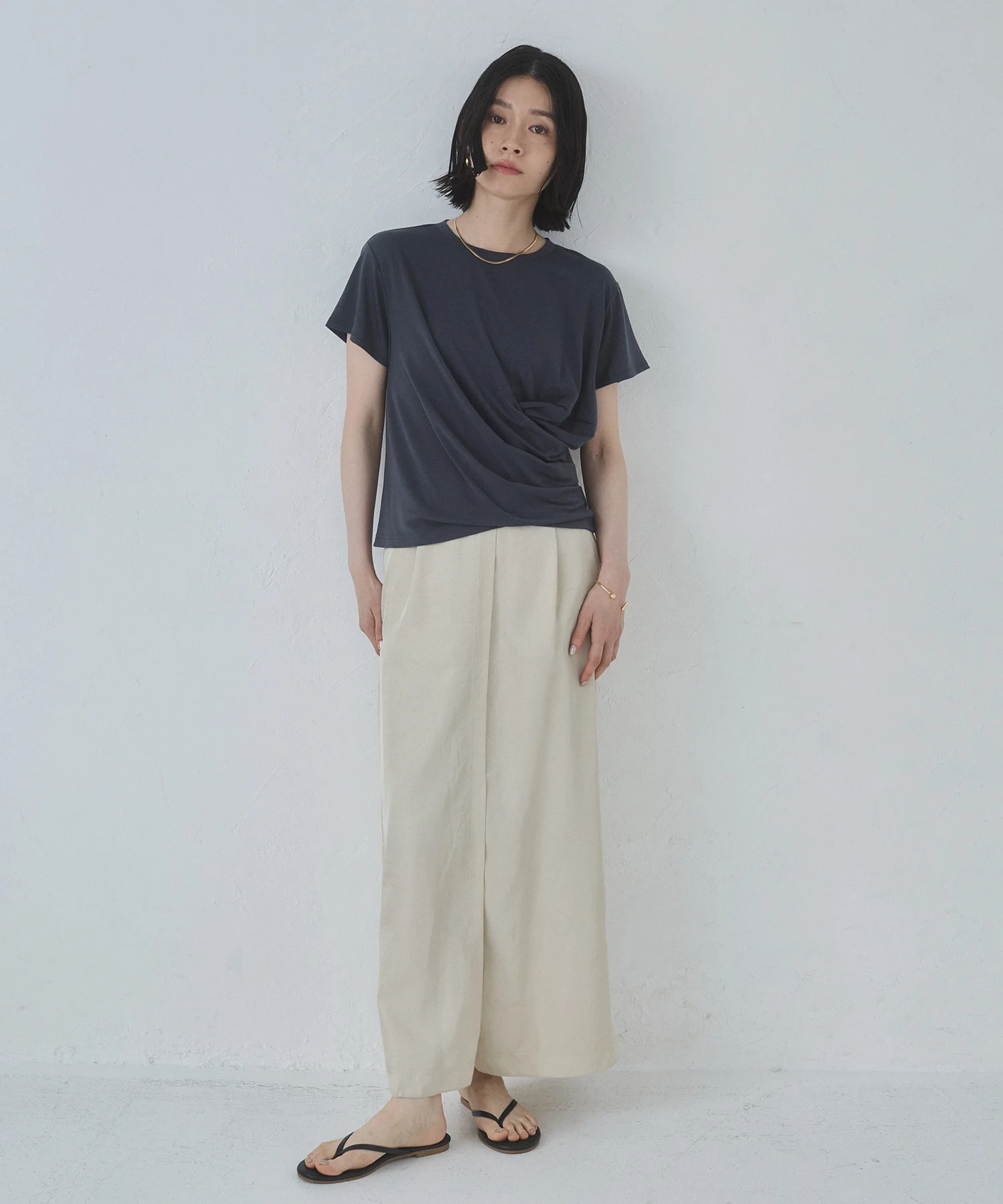 ドレープ デザイントップス