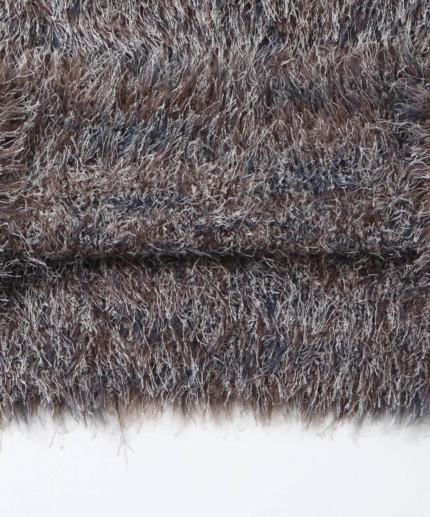 ミックス シャギーニット