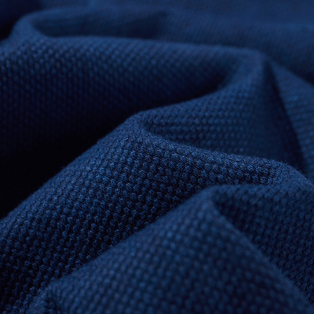 藍染刺し子生地の OG107復刻ワークパンツ