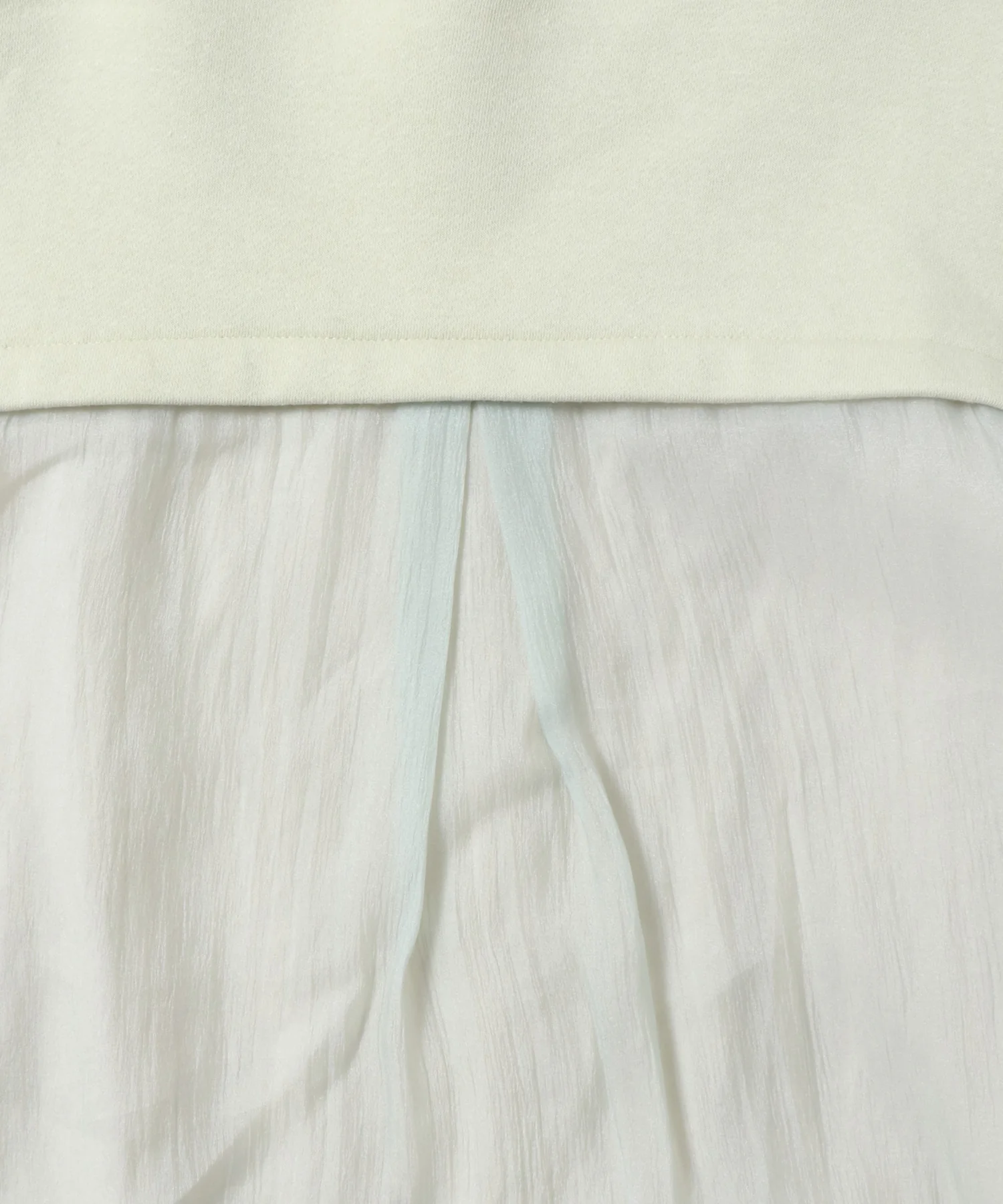 バックシアー 裏起毛バルーンスウェット