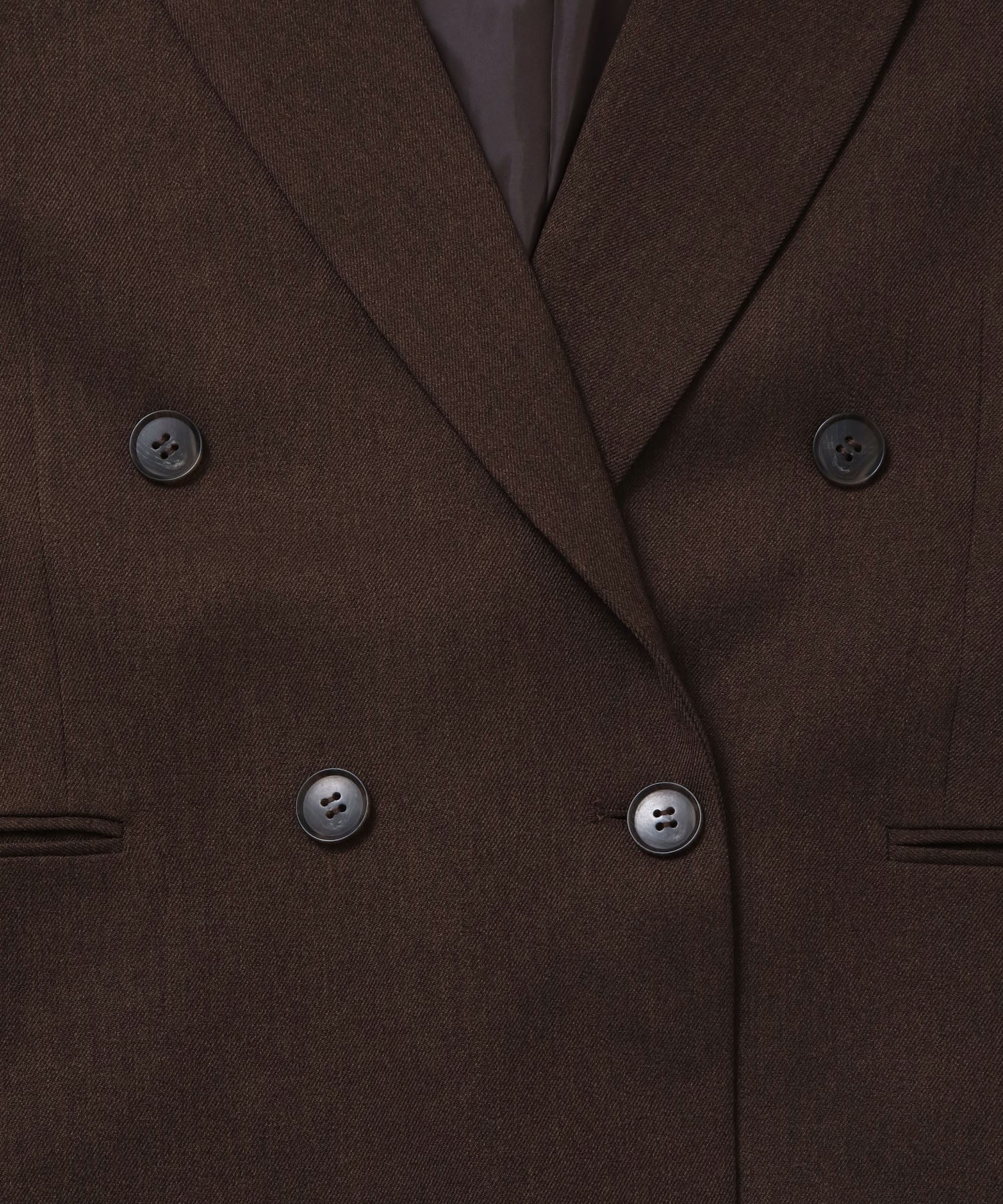 ストライプ ダブルジャケット