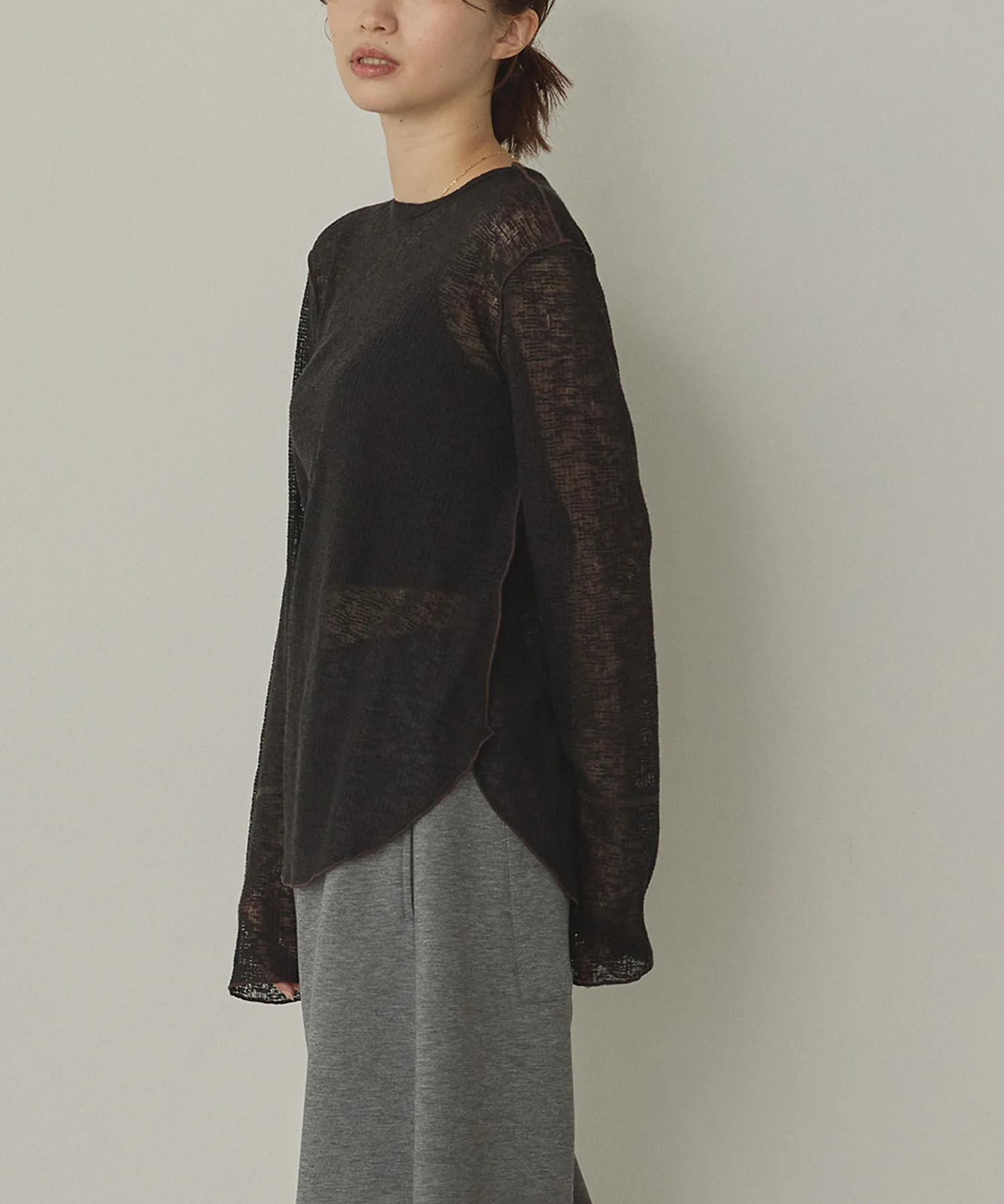 【新色追加】配色メロウ シアートップス