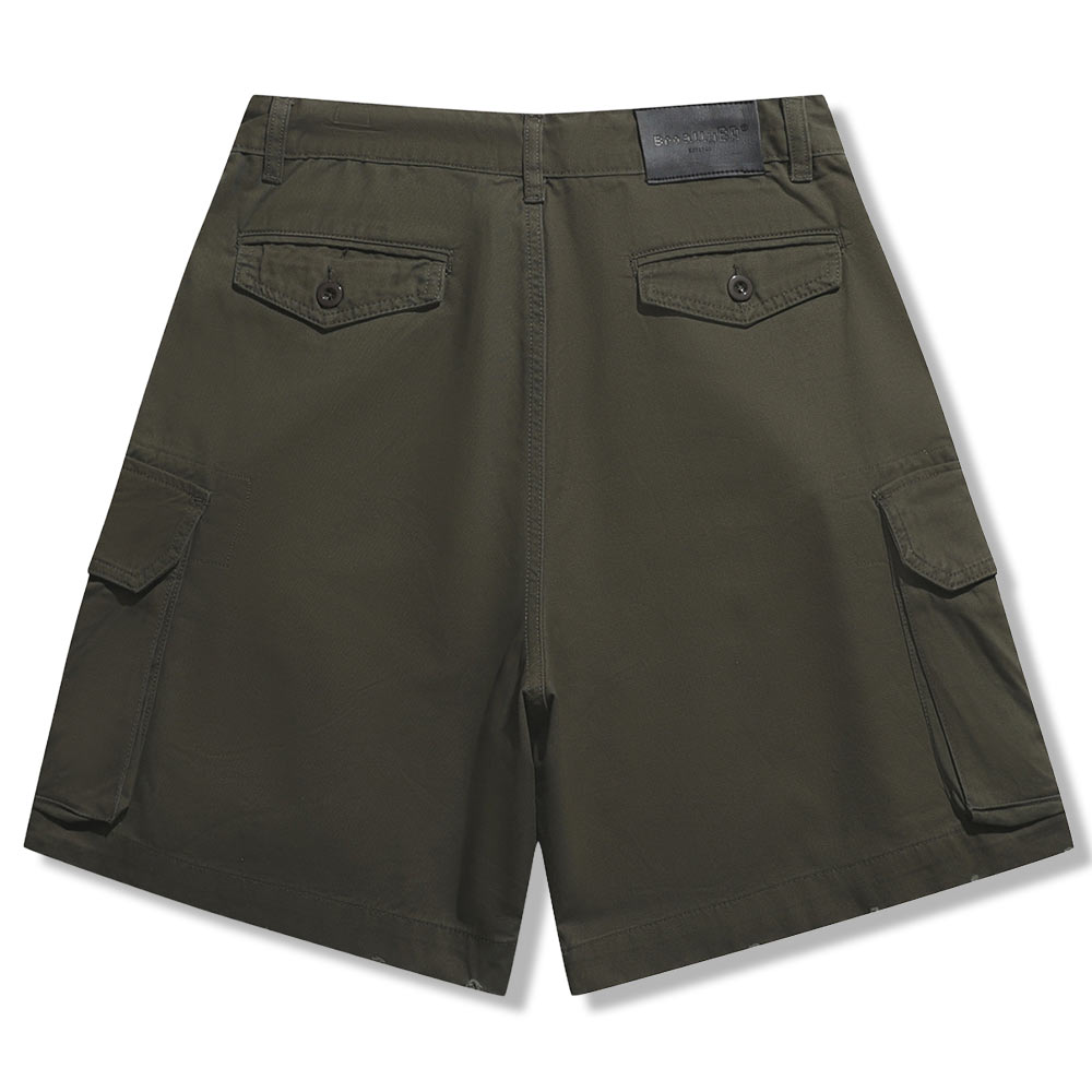 アメカジミリタリー風ショートワークパンツ